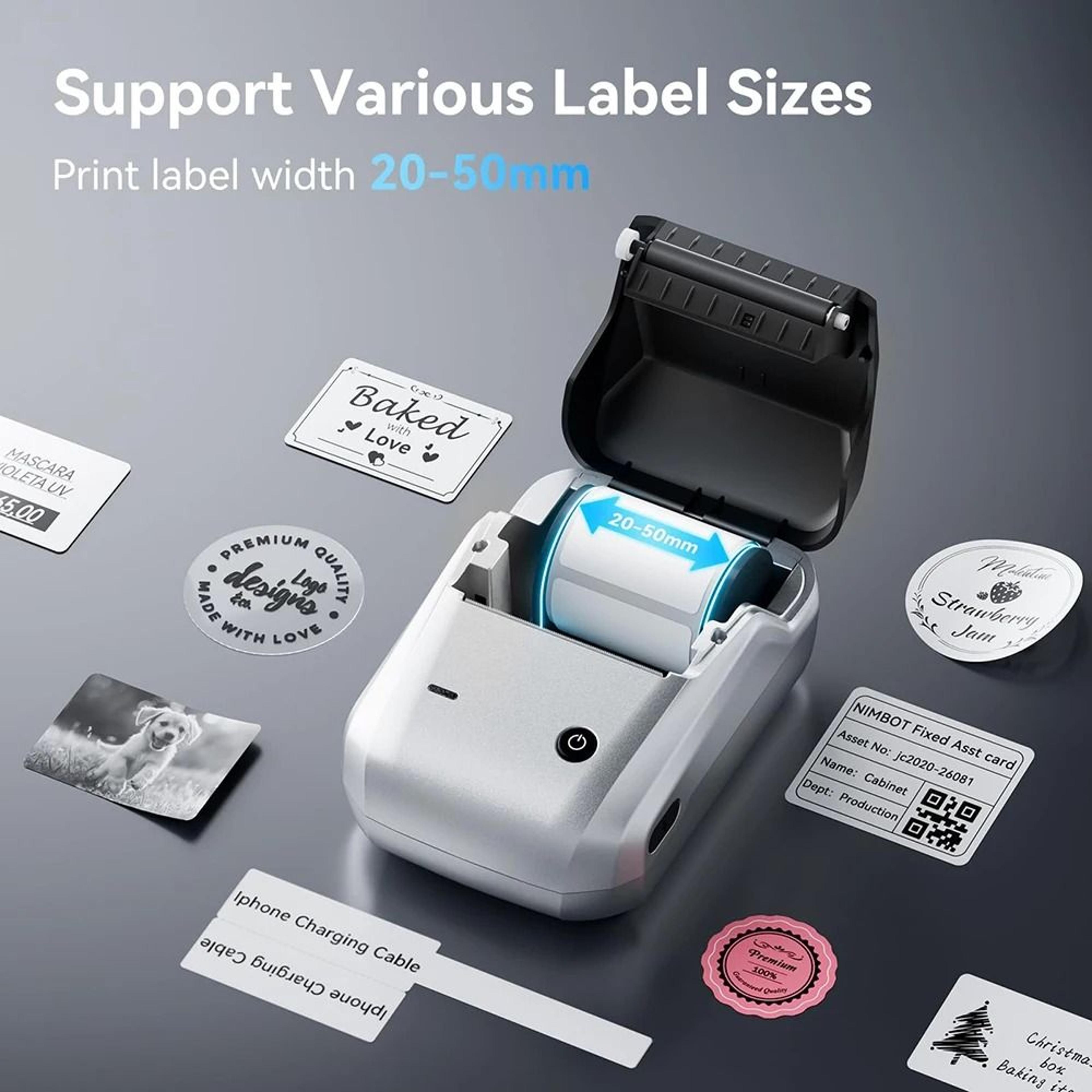 Wireless Thermal Label Printer 2050mm 3