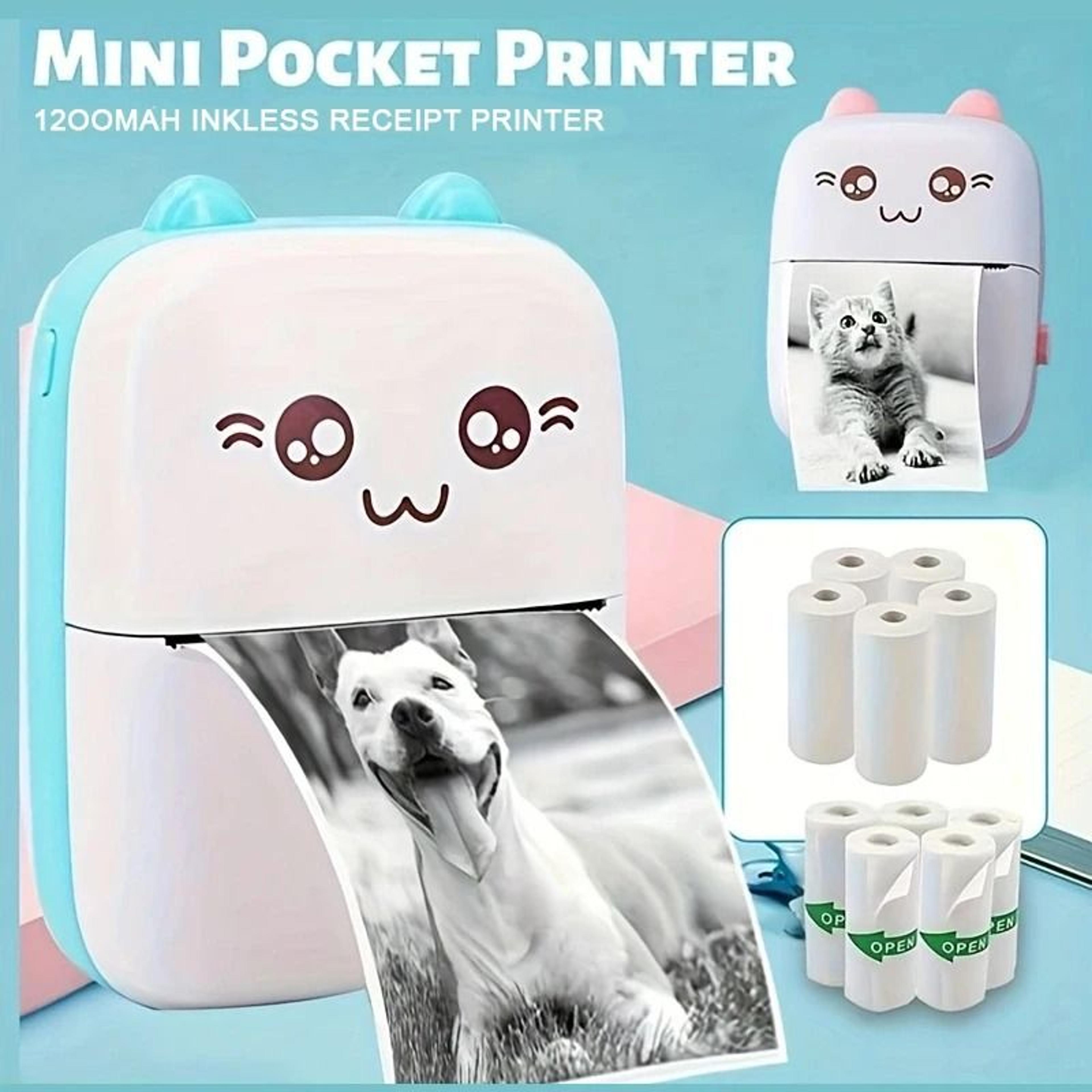 Portable C9 Mini HD Bluetooth Pocket Label  Photo Printer 1