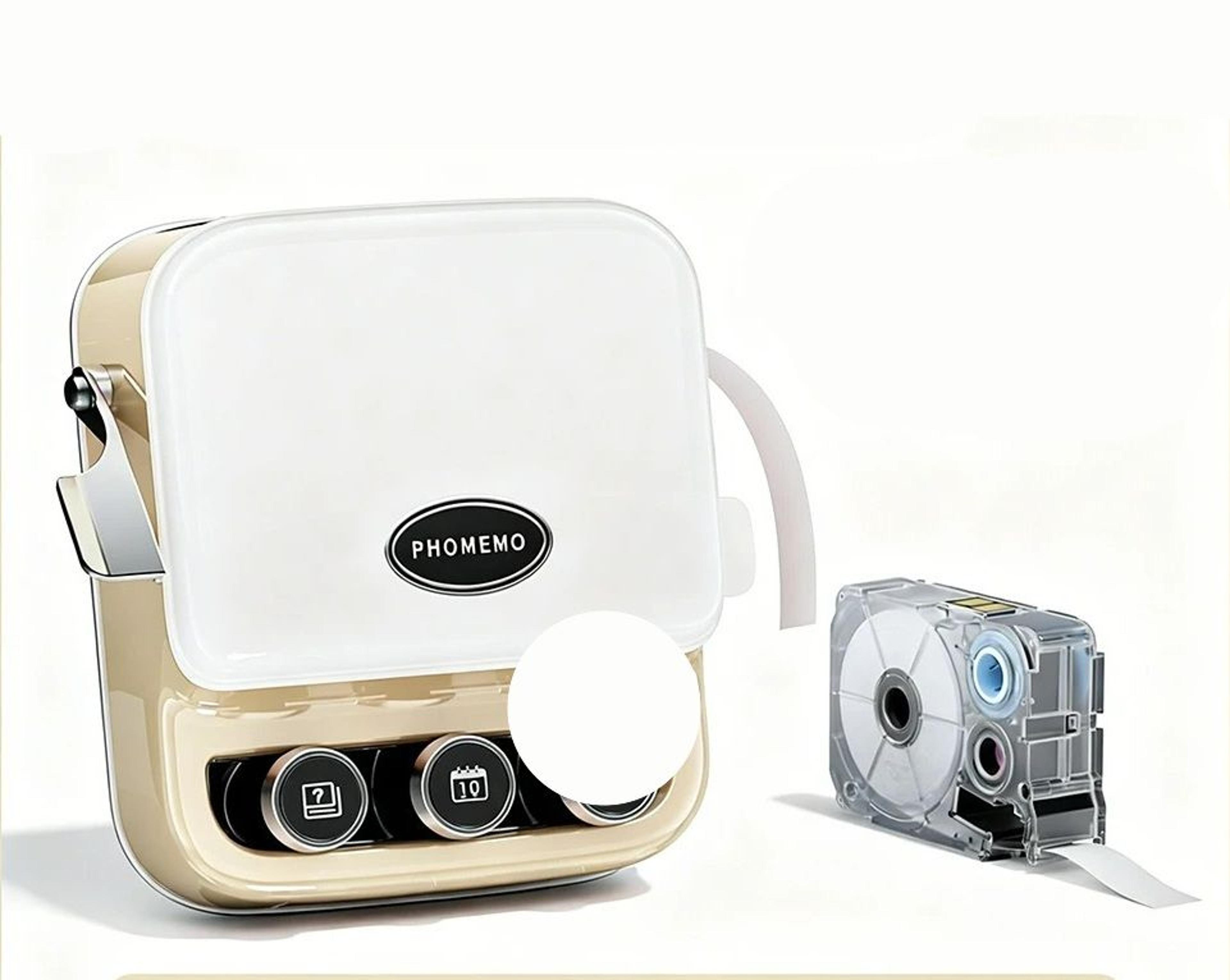 Wireless Thermal Transfer Portable Ribbon  Label Printer 8