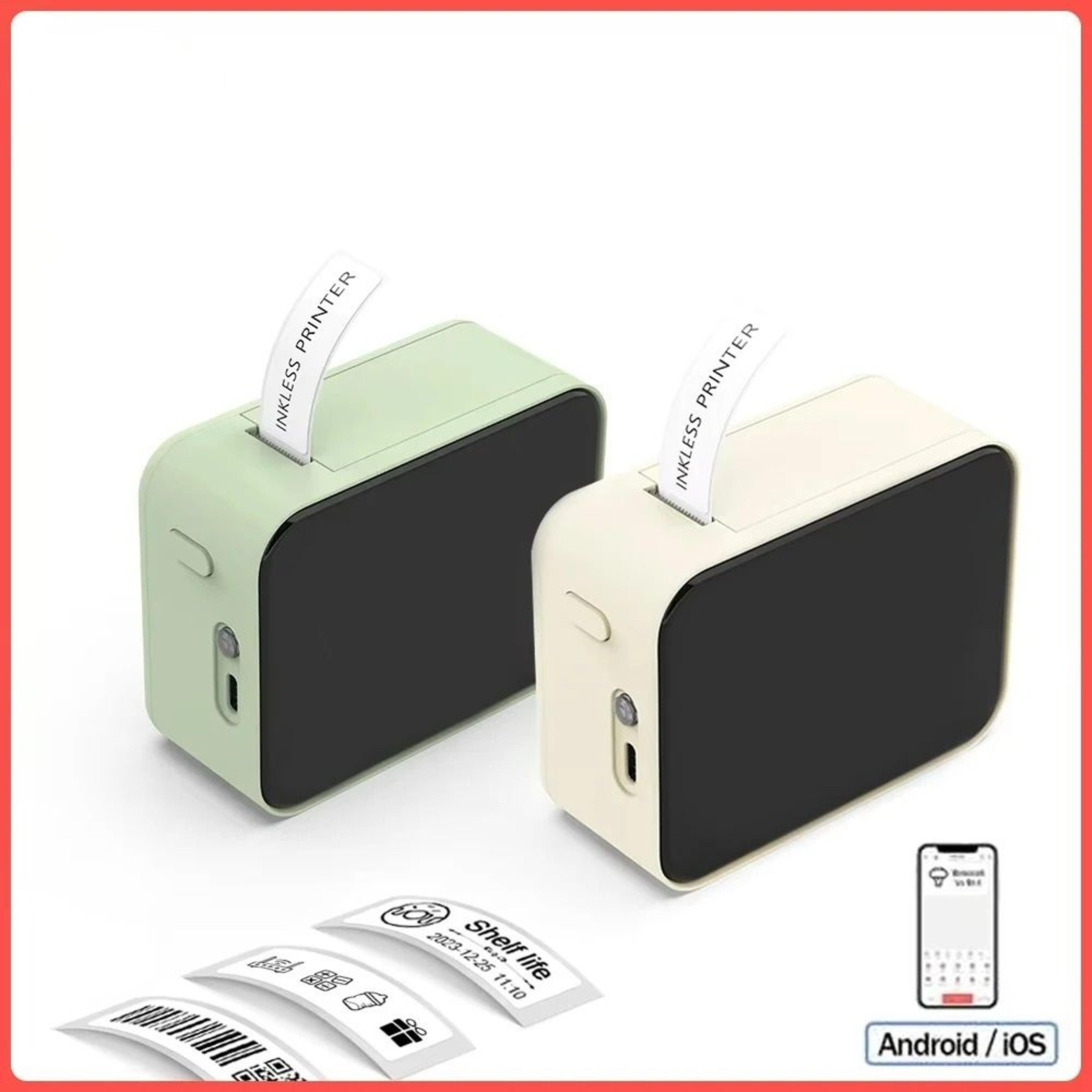 pocket wireless thermal label printer