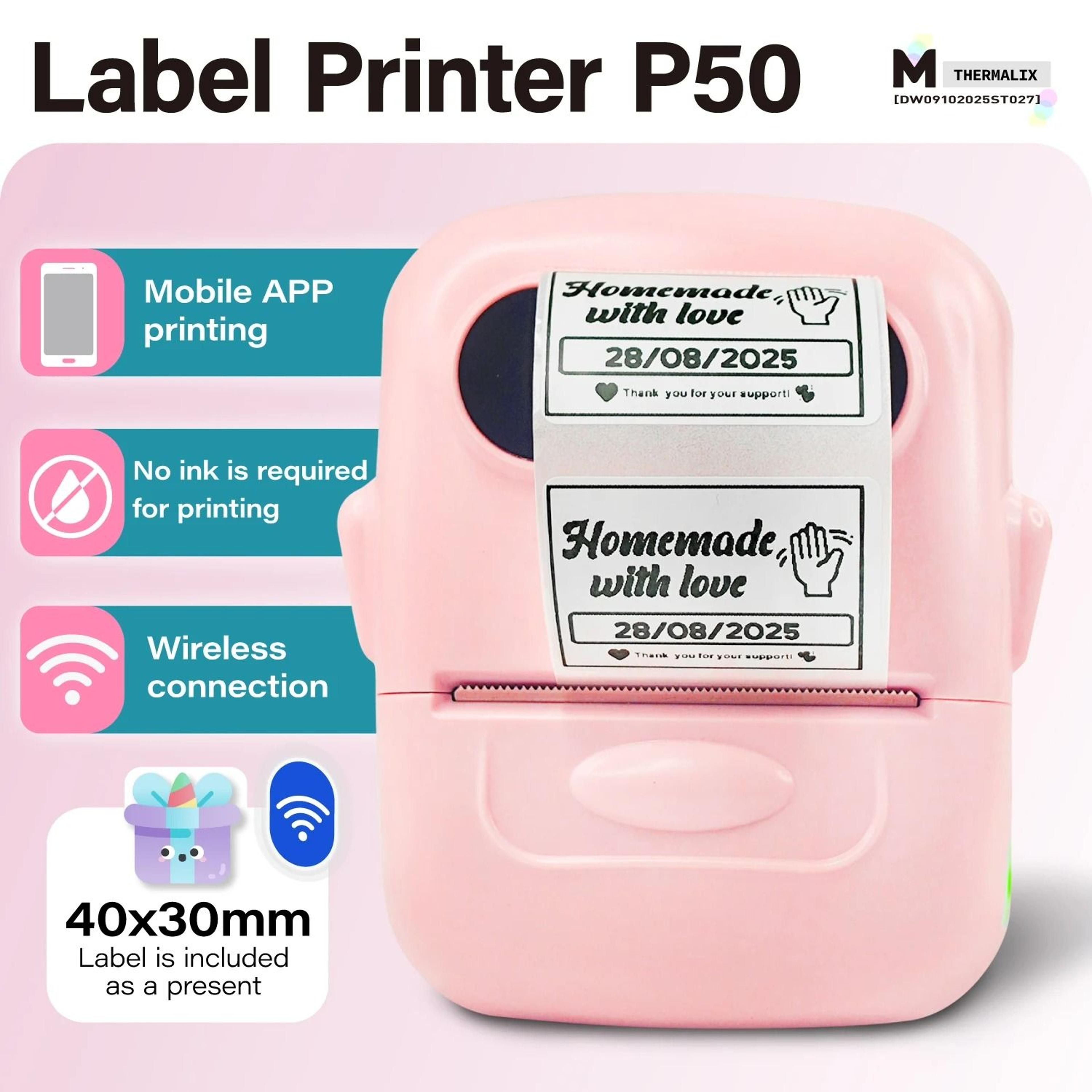 Portable Desktop Direct Thermal Label Printer 1