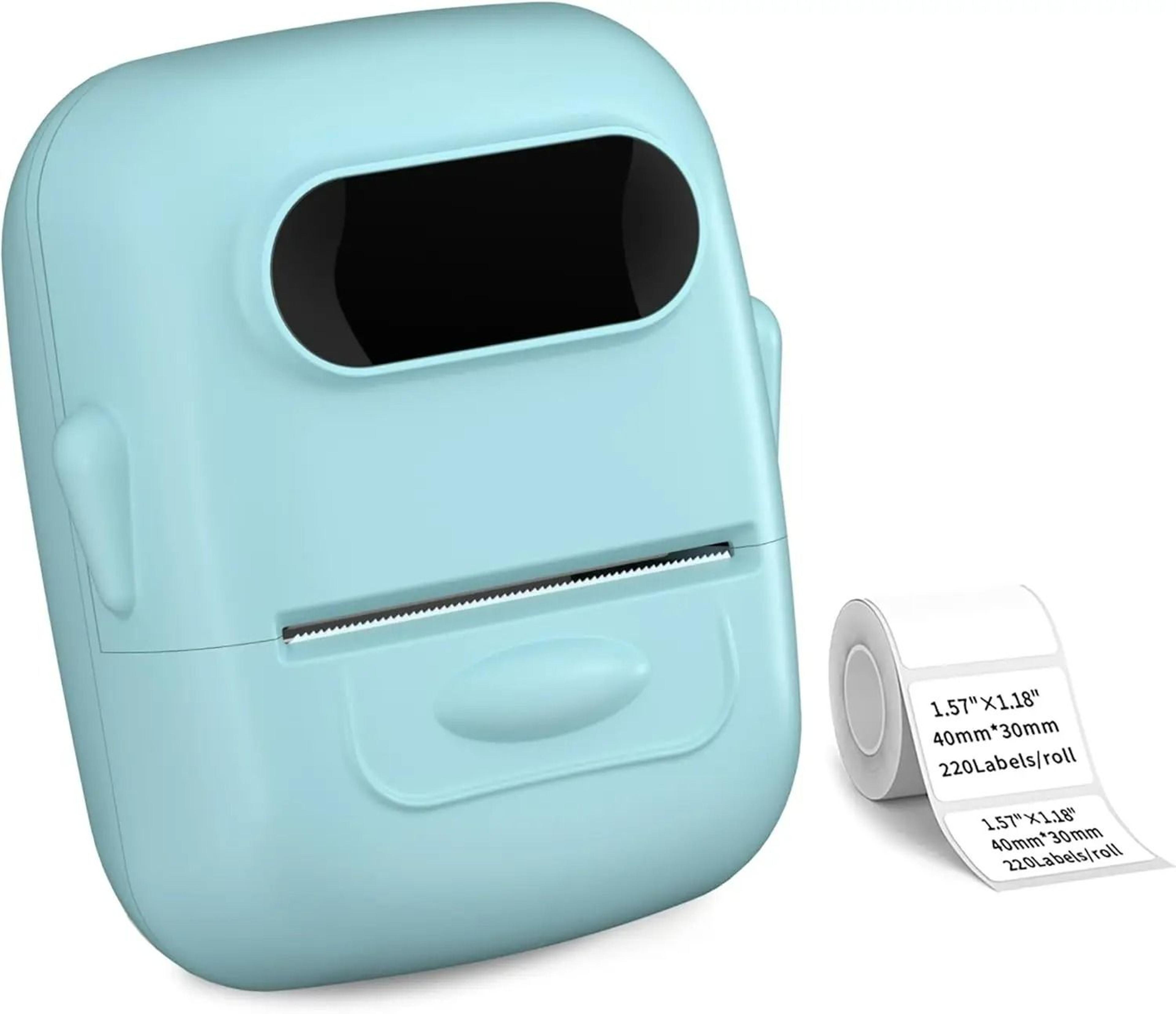 Portable Desktop Direct Thermal Label Printer 203 DPI 9