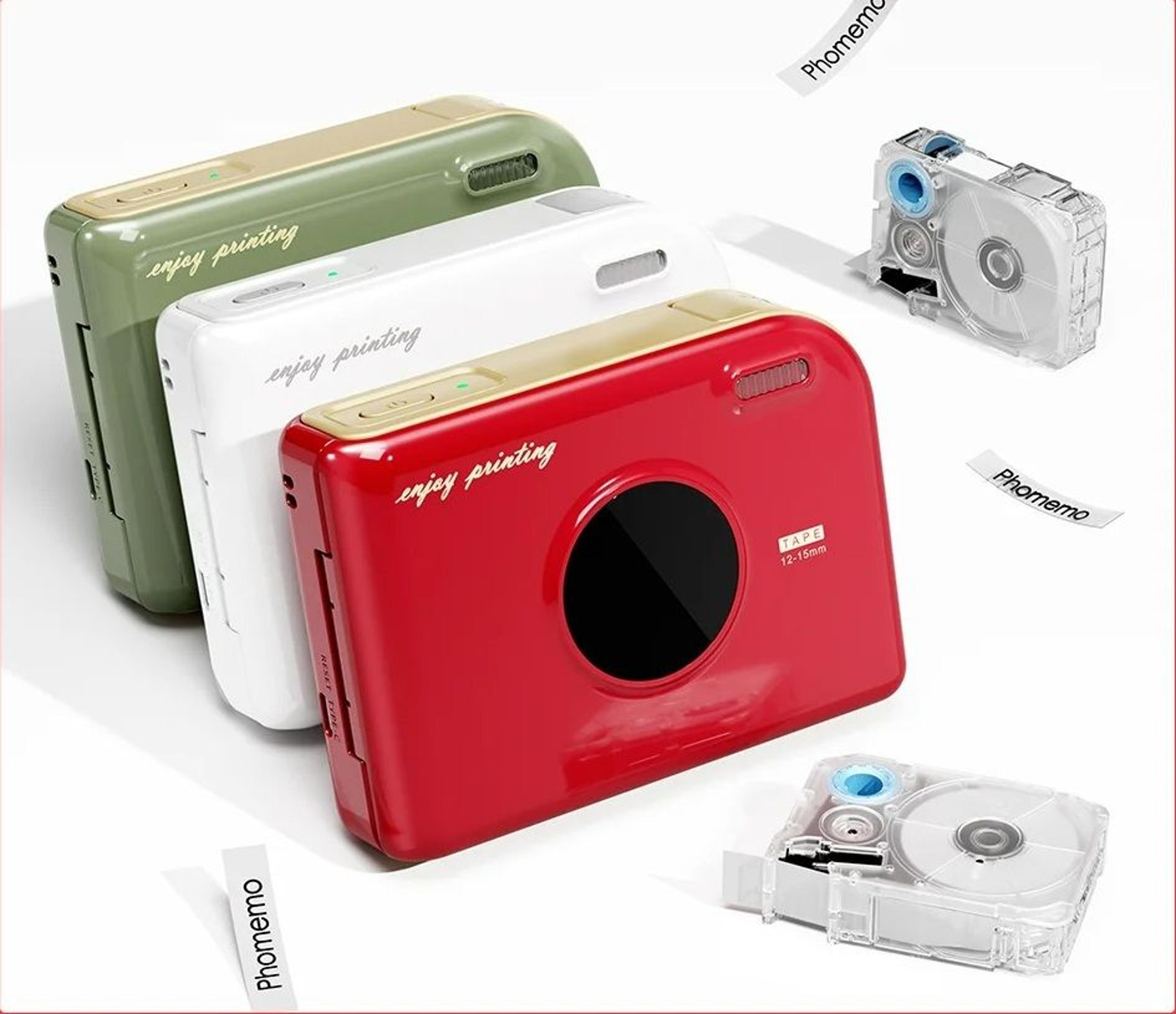 compact handheld thermal label maker