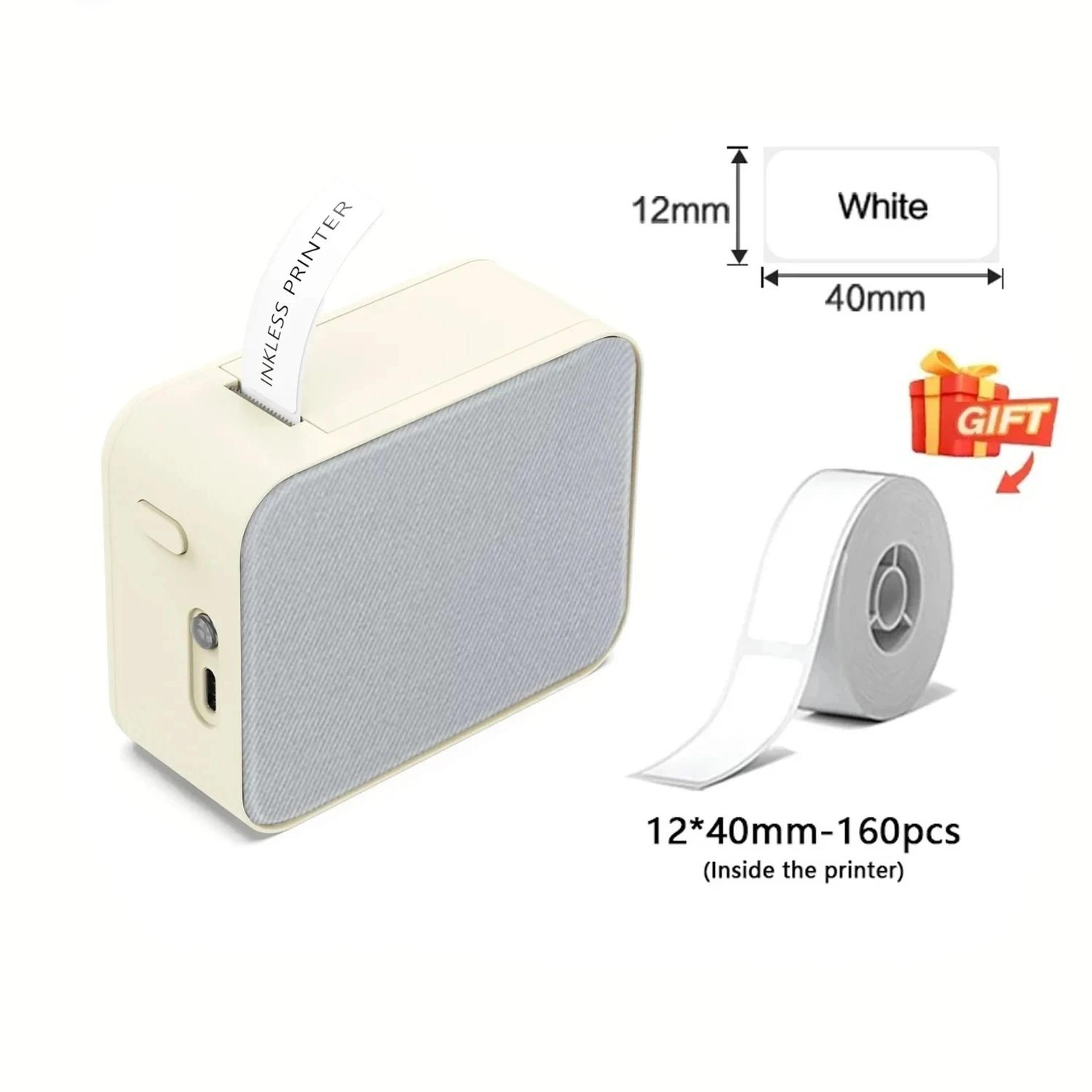 Lightweight Pocket Wireless Thermal Label Printer 7