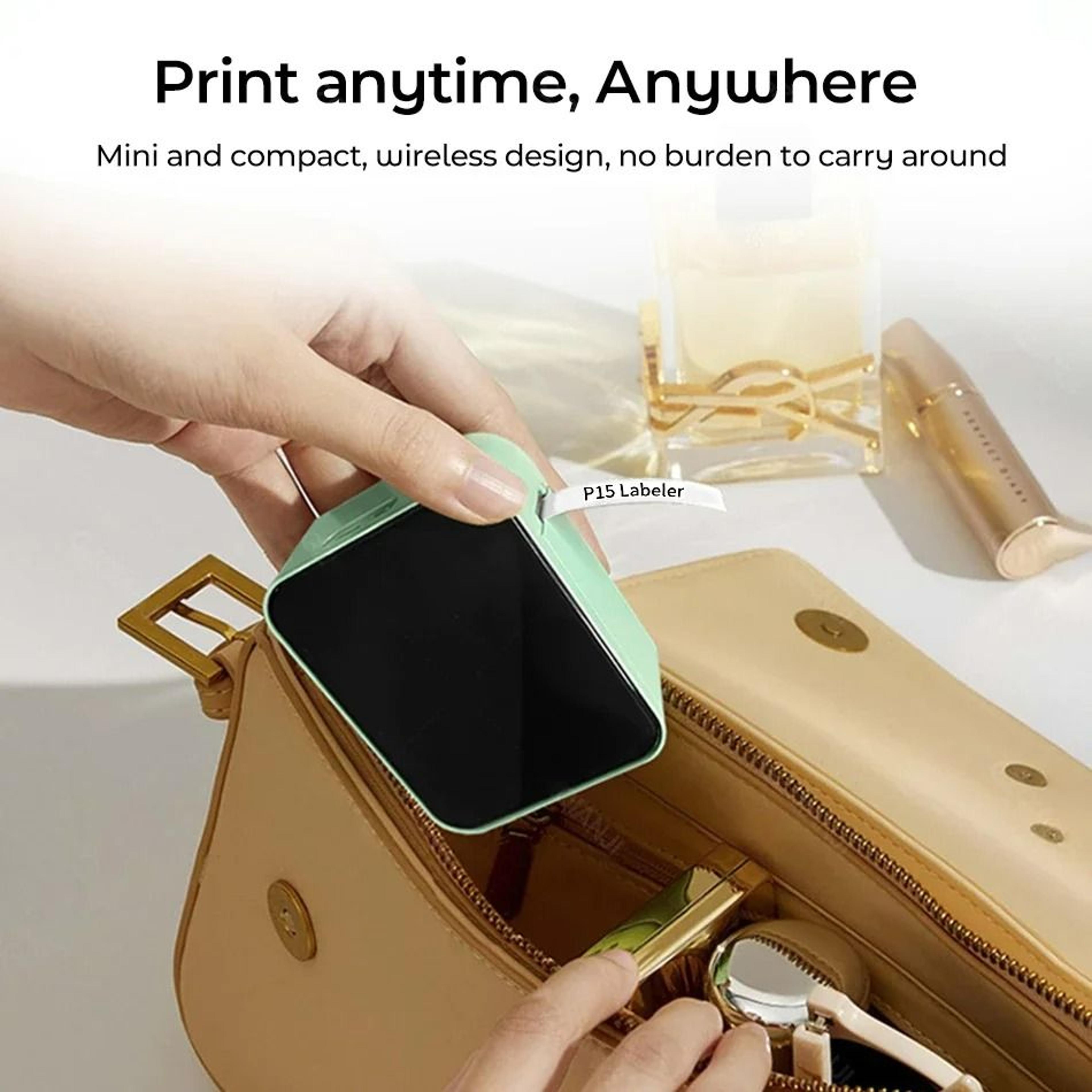 Lightweight Pocket Wireless Thermal Label Printer 2