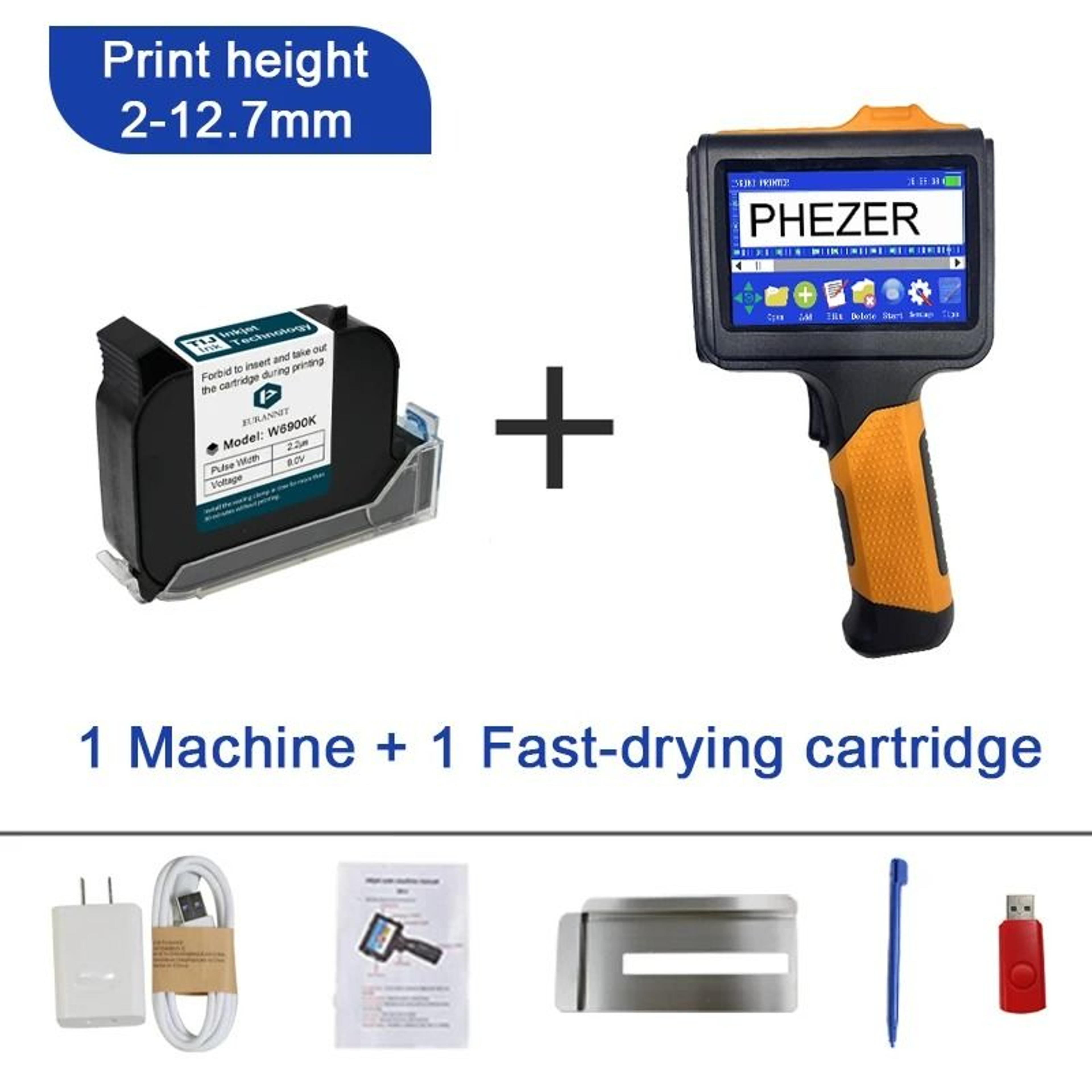 Handheld Industrial Inkjet Coder Machine 7