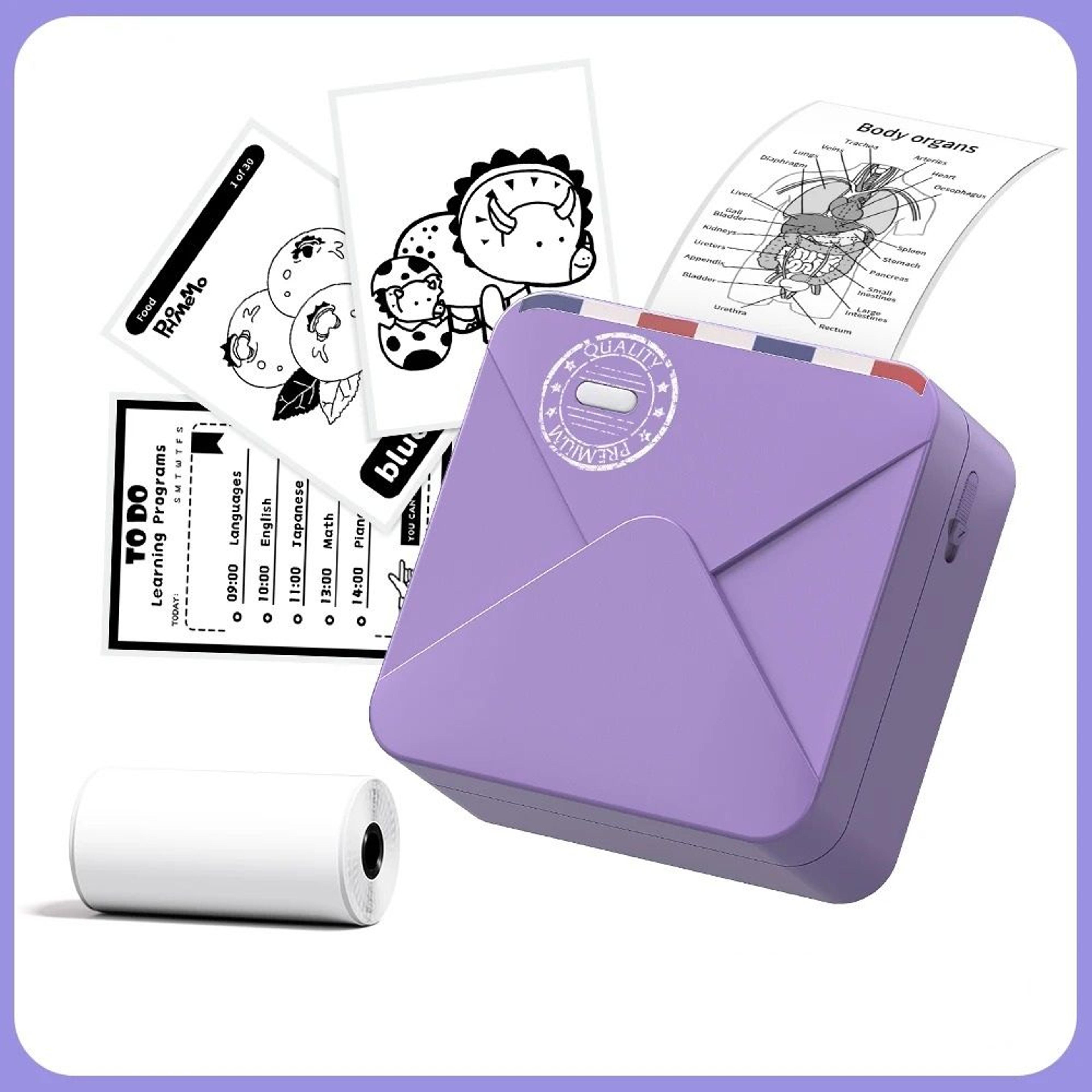 HighResolution Pocket Photo  Wireless Thermal Printer 10