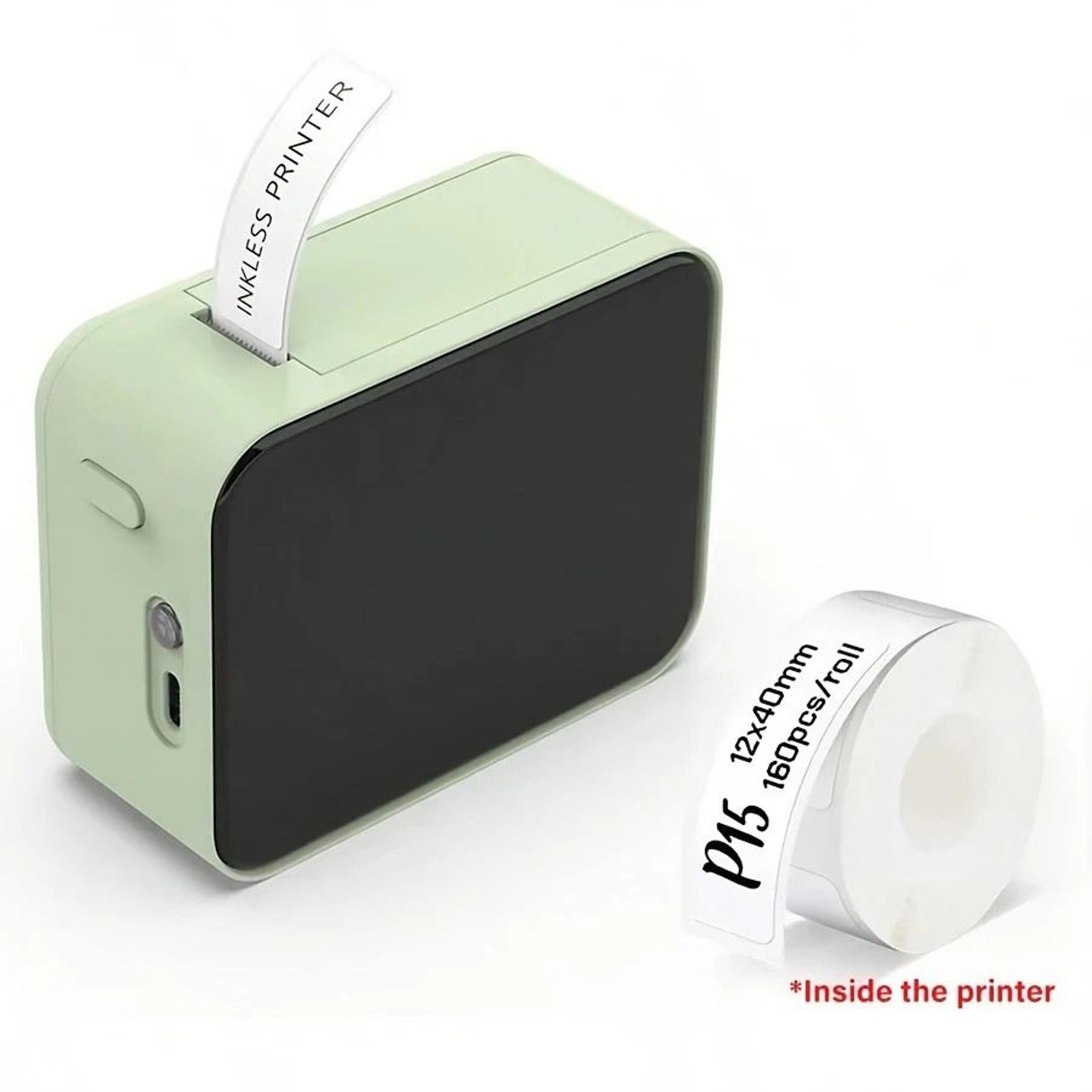 UltraLightweight Wireless Thermal Pocket Label Maker 7