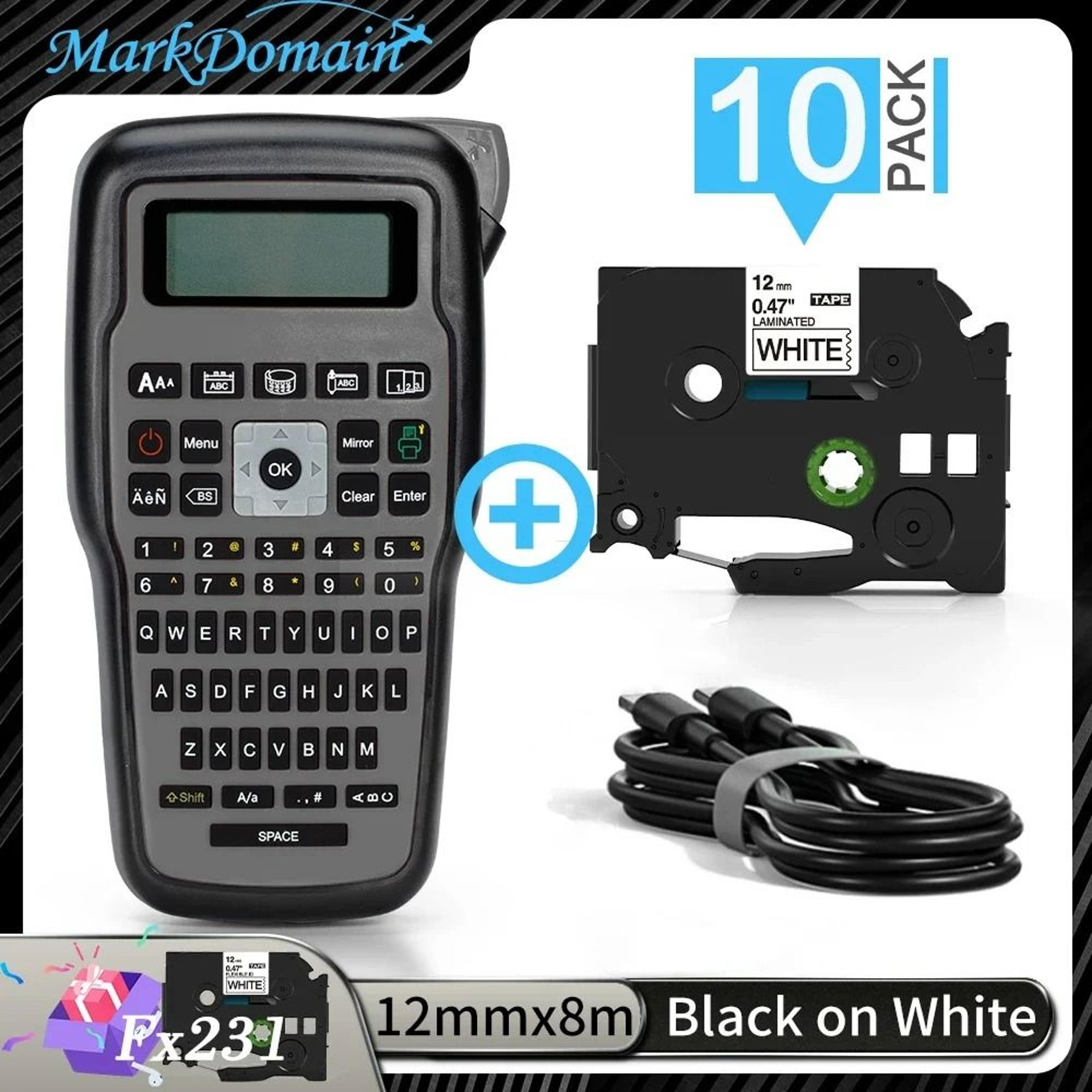 Industrial Handheld Thermal Transfer Label Printer 8