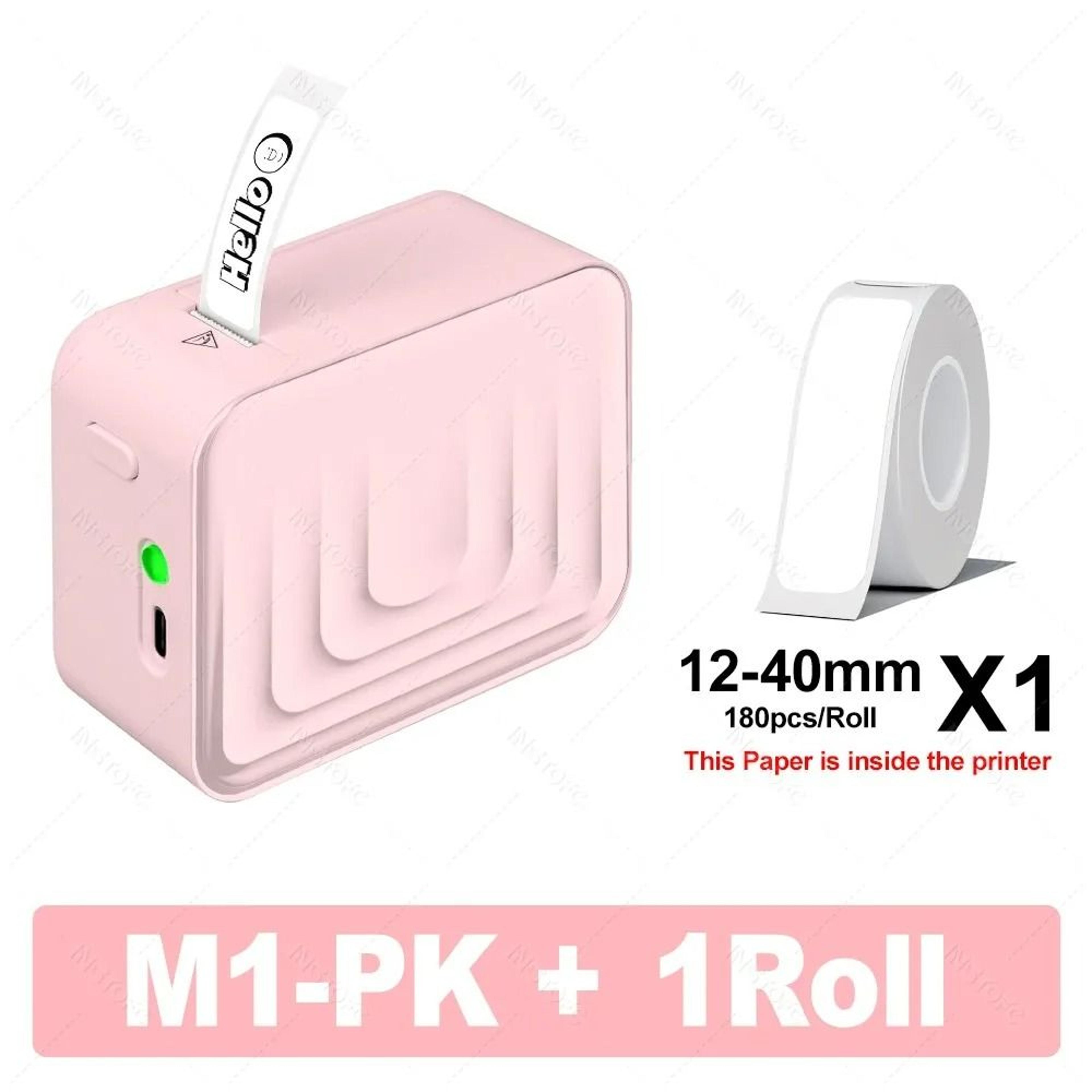UltraCompact Wireless Thermal Pocket Label Maker Direct Thermal Printing 5