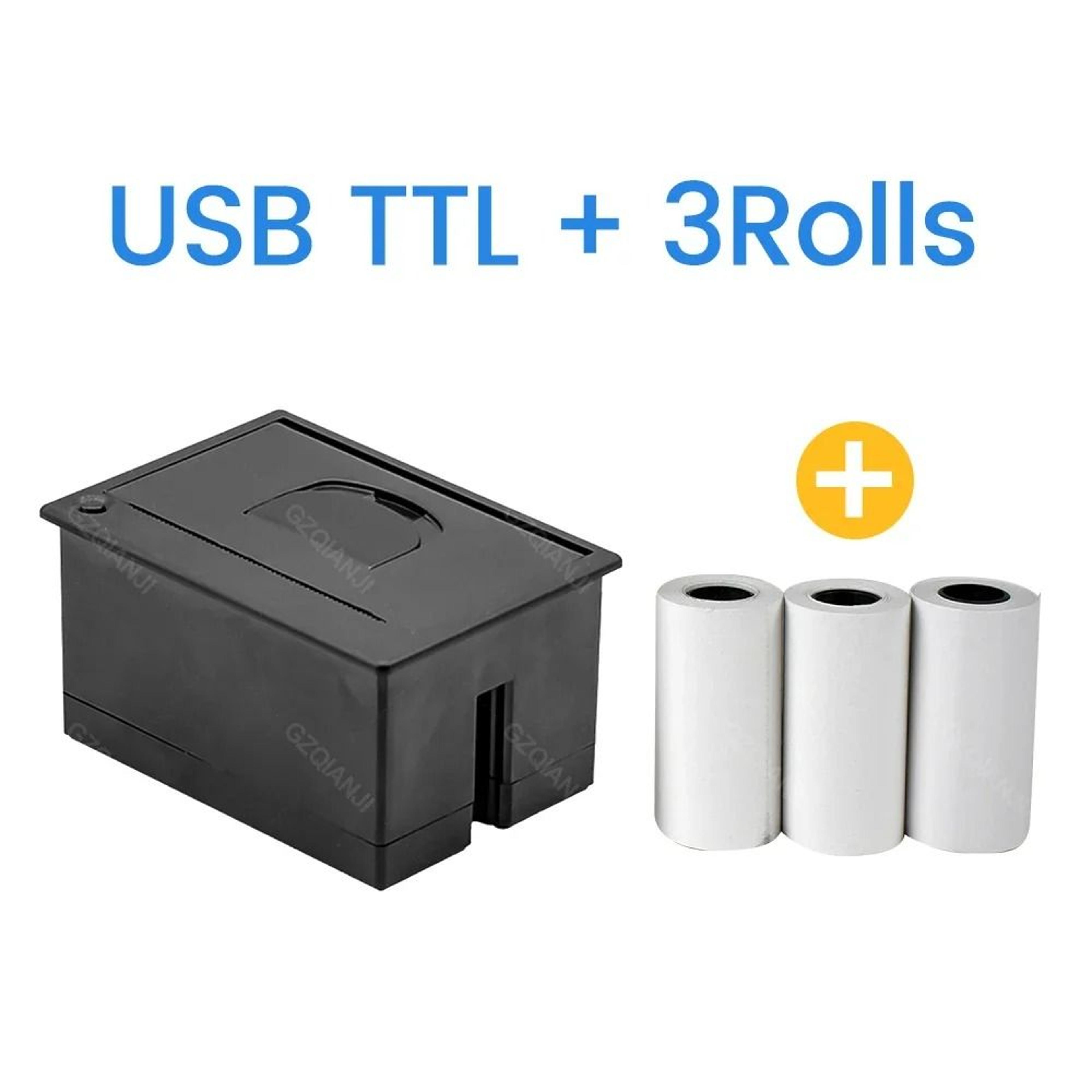 Industrial 58mm Embedded Thermal Receipt Printer TTL  RS232  USB  5085mms 8