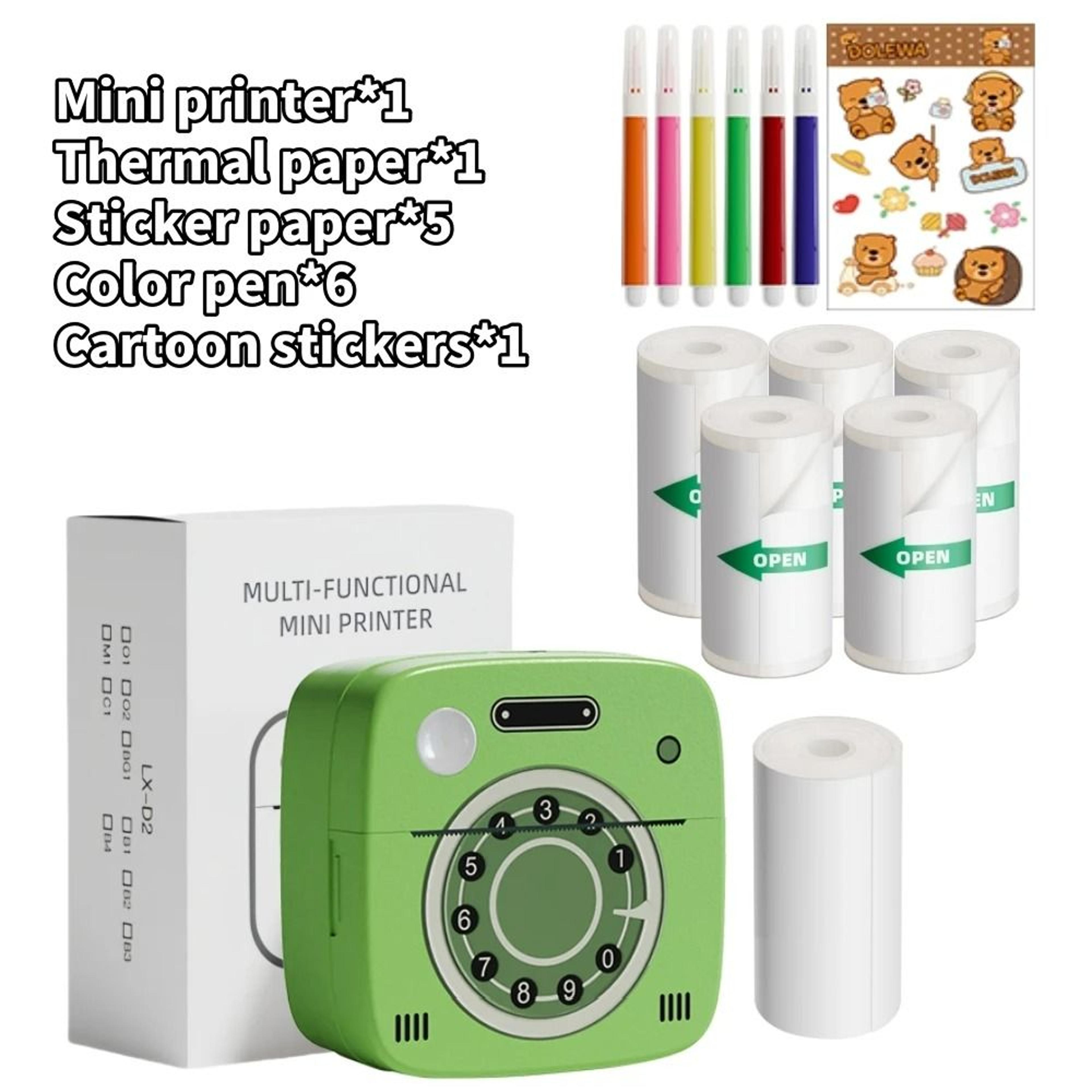 Mini Wireless Pocket Label Maker  DIY Photo Printer D2  M1 Series 7
