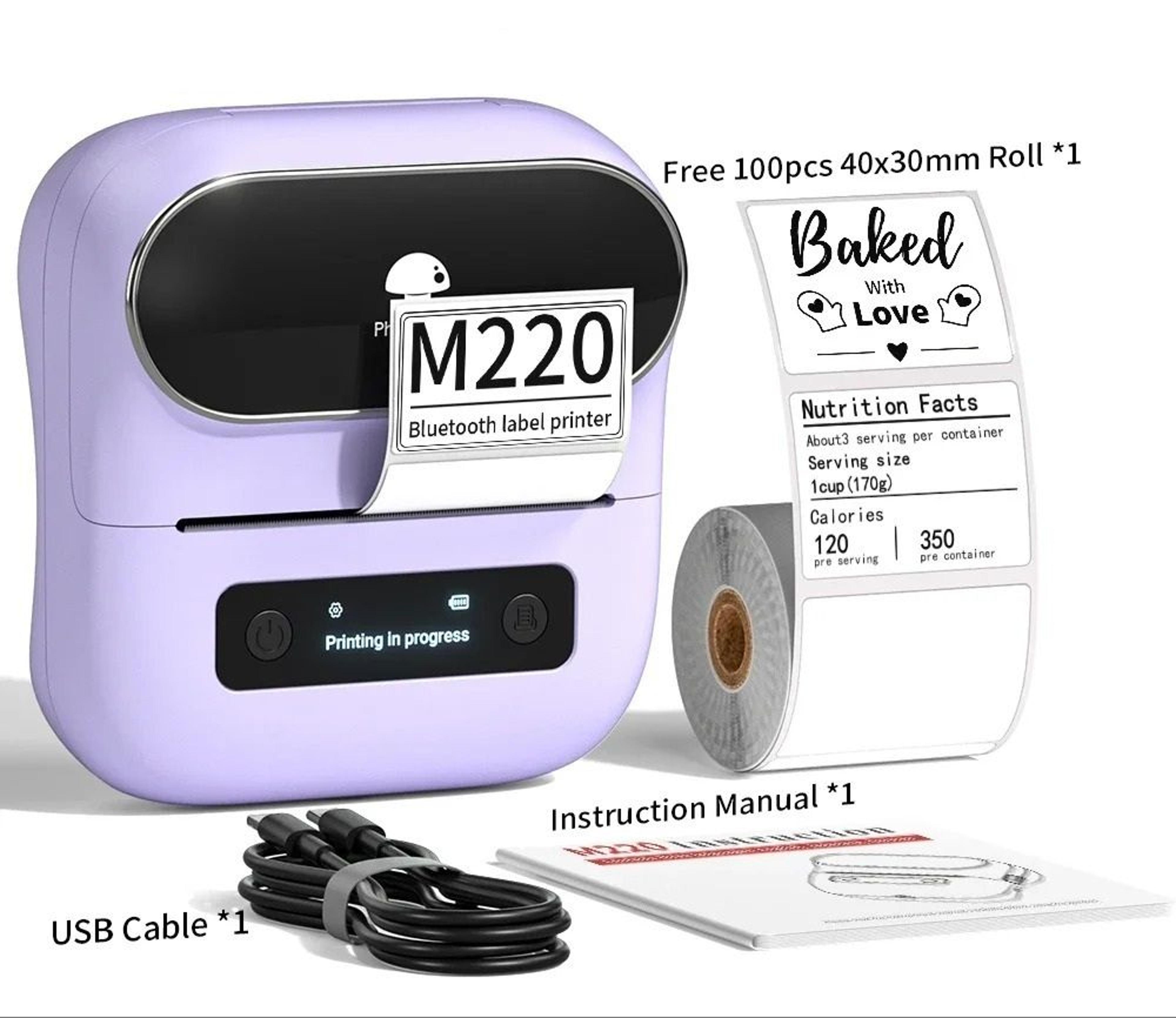 MediumFormat Wireless Thermal Label Printer 6