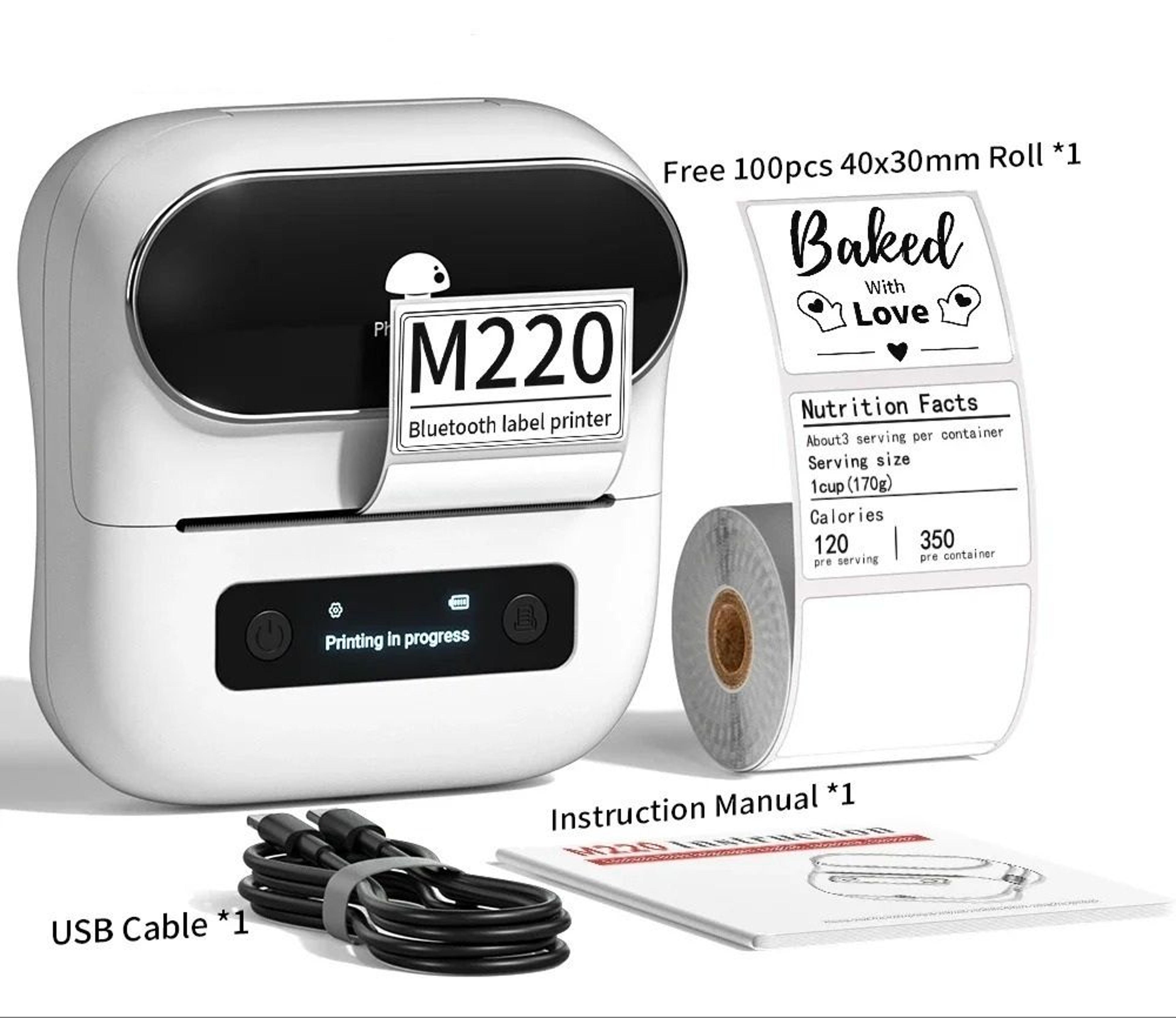 MediumFormat Wireless Thermal Label Printer 7
