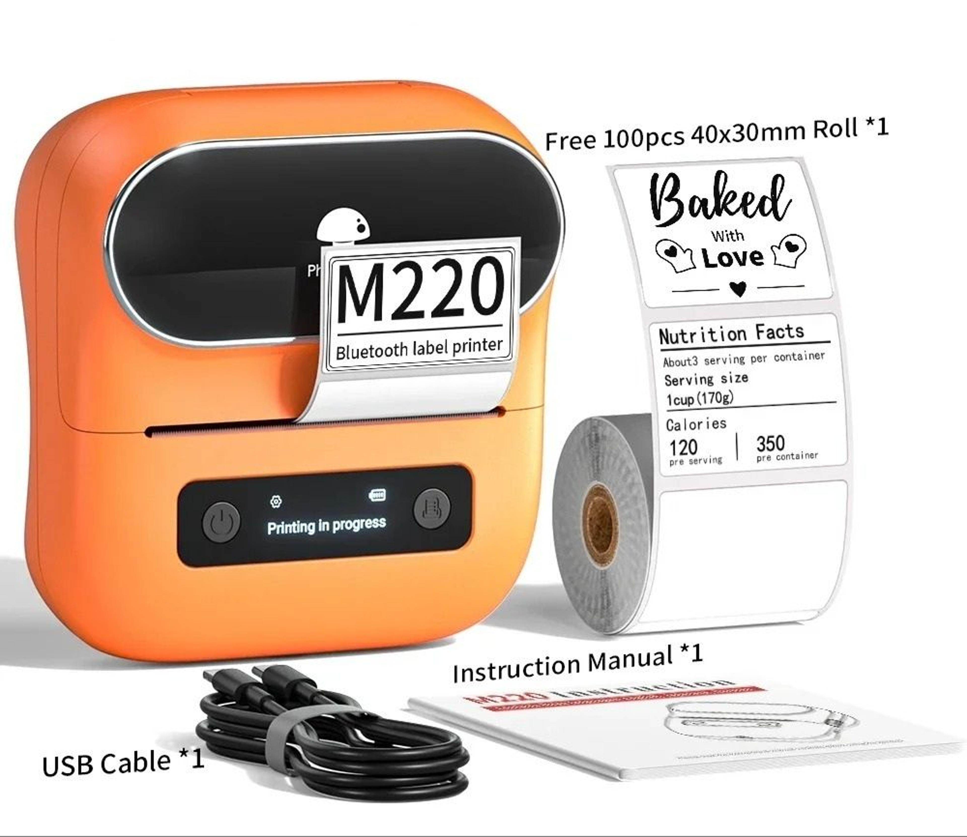 MediumFormat Wireless Thermal Label Printer 10