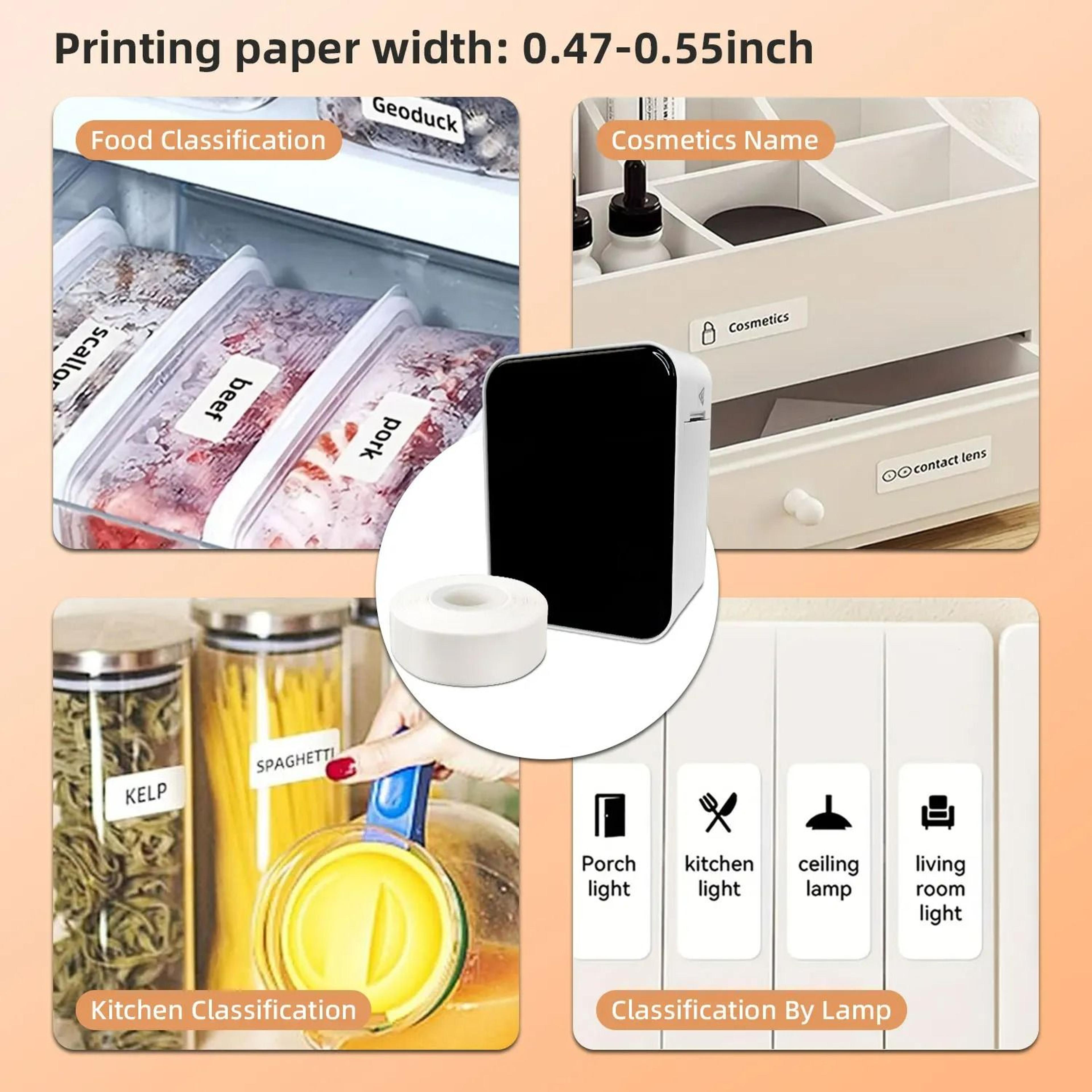 Compact Wireless Pocket Label Maker  DIY Thermal Printer 5