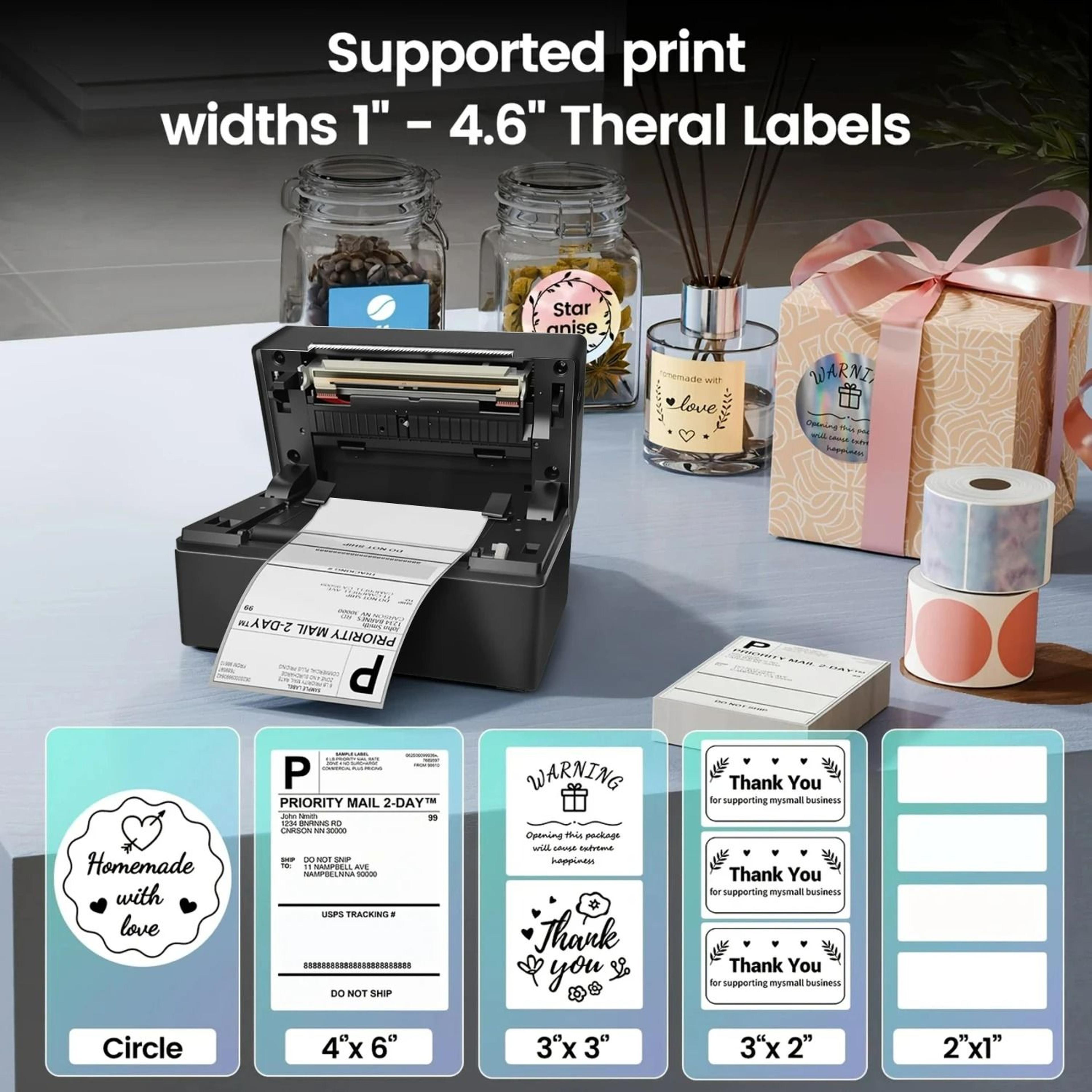 4x6Inch Wireless Thermal Shipping Label Printer 1