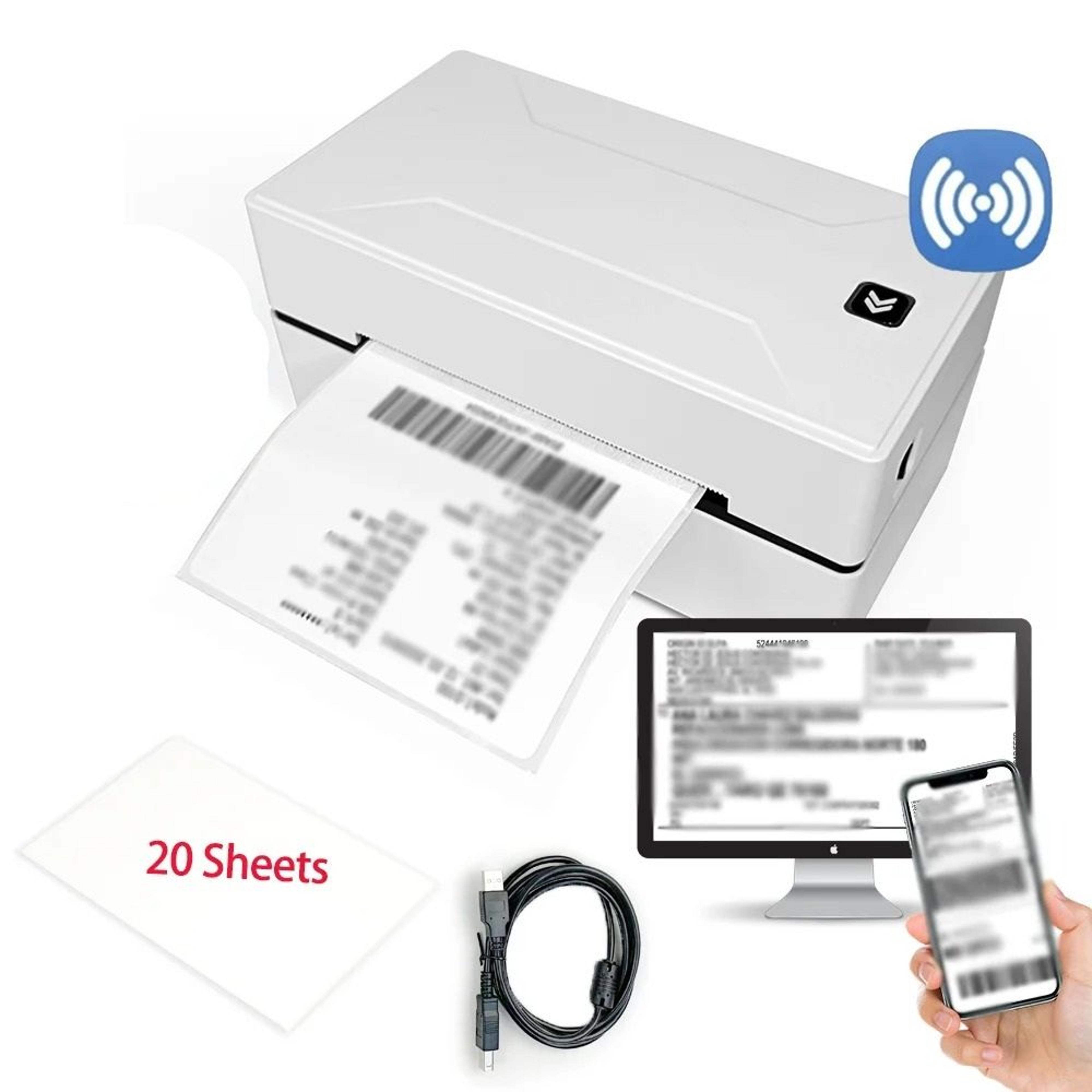 4x6Inch Wireless Thermal Shipping Label Printer 7