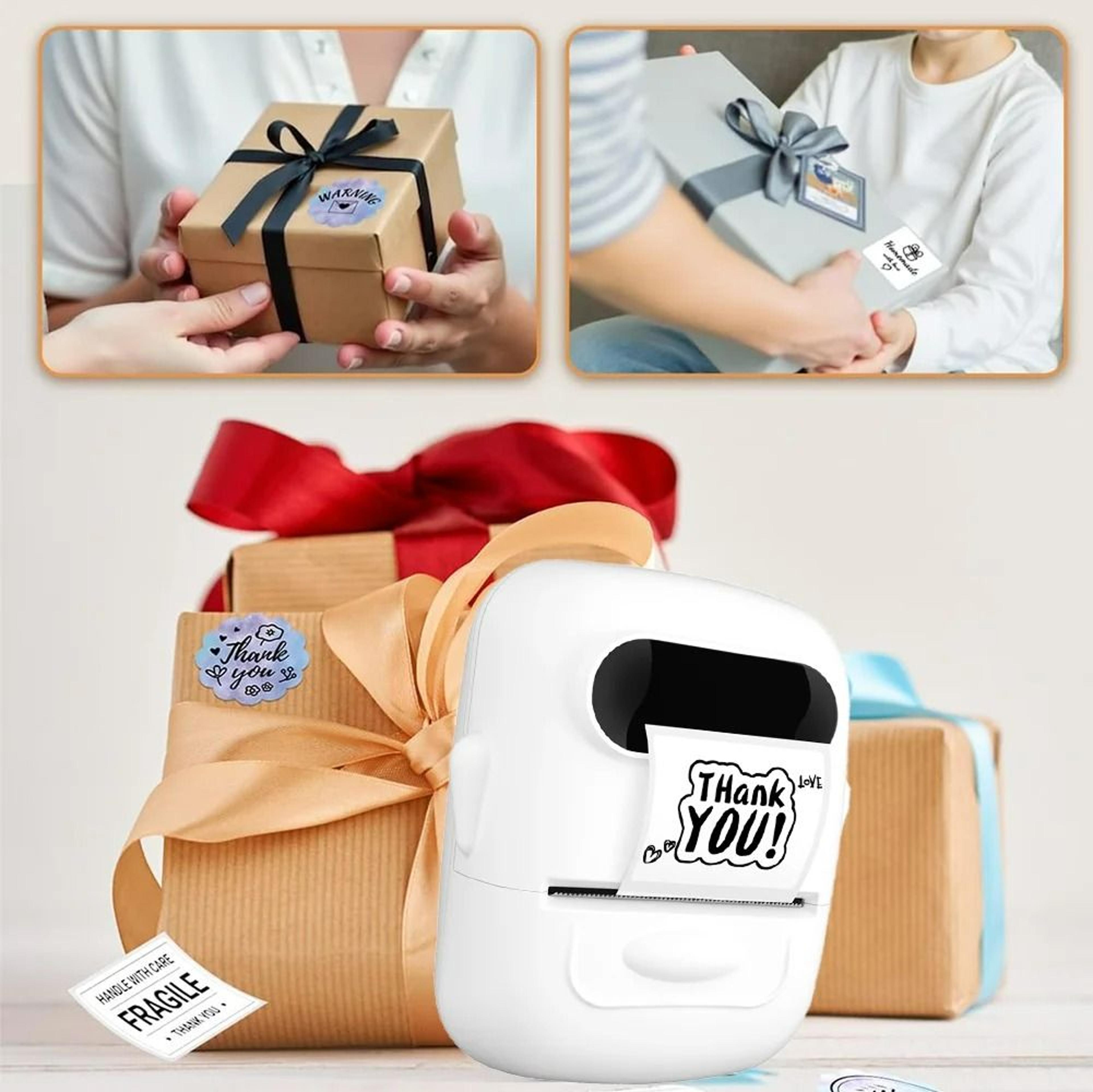 MediumFormat Wireless Thermal Label Printer  DIY Sticker Maker 4