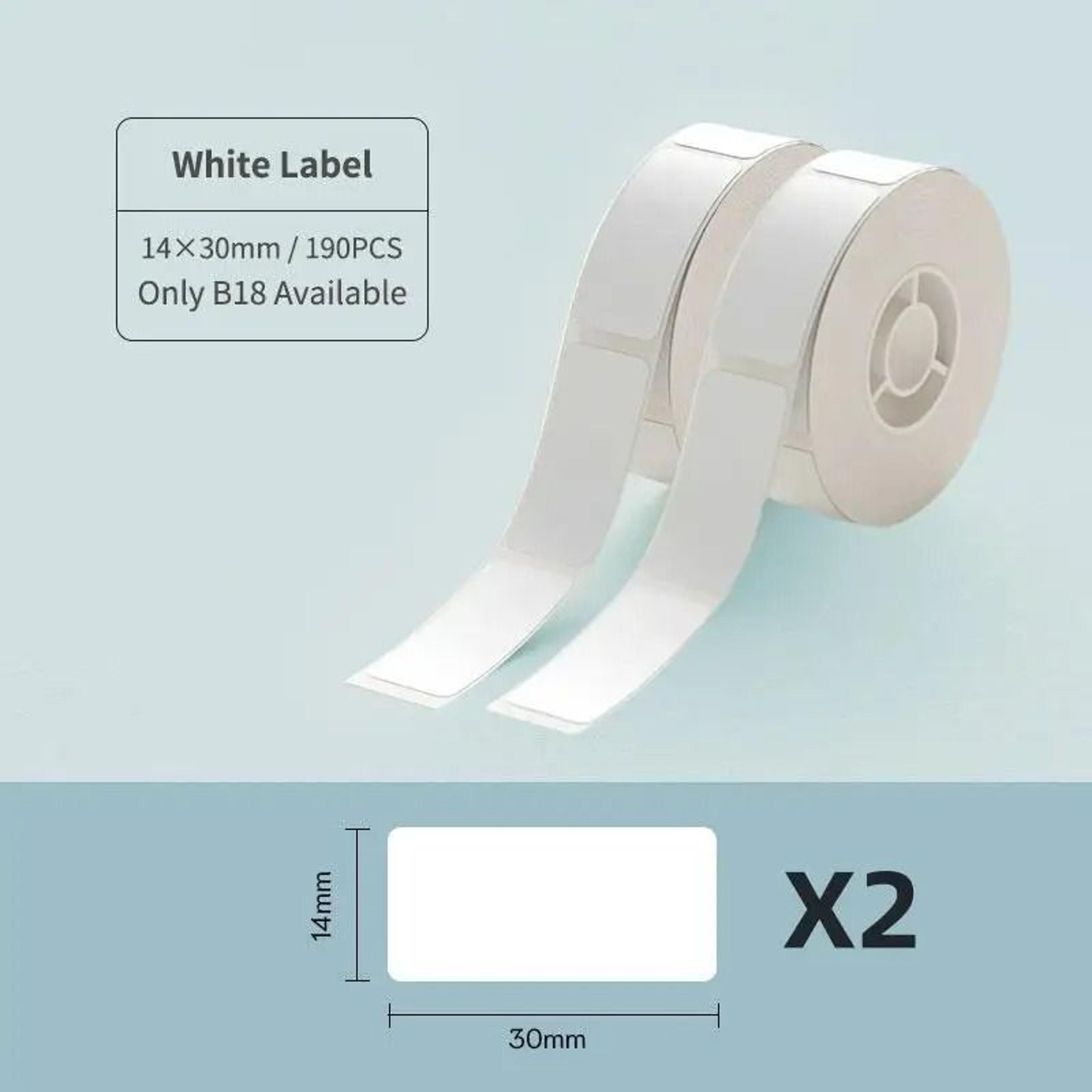 LongLasting Thermal Transfer Label Tape Cassettes 12