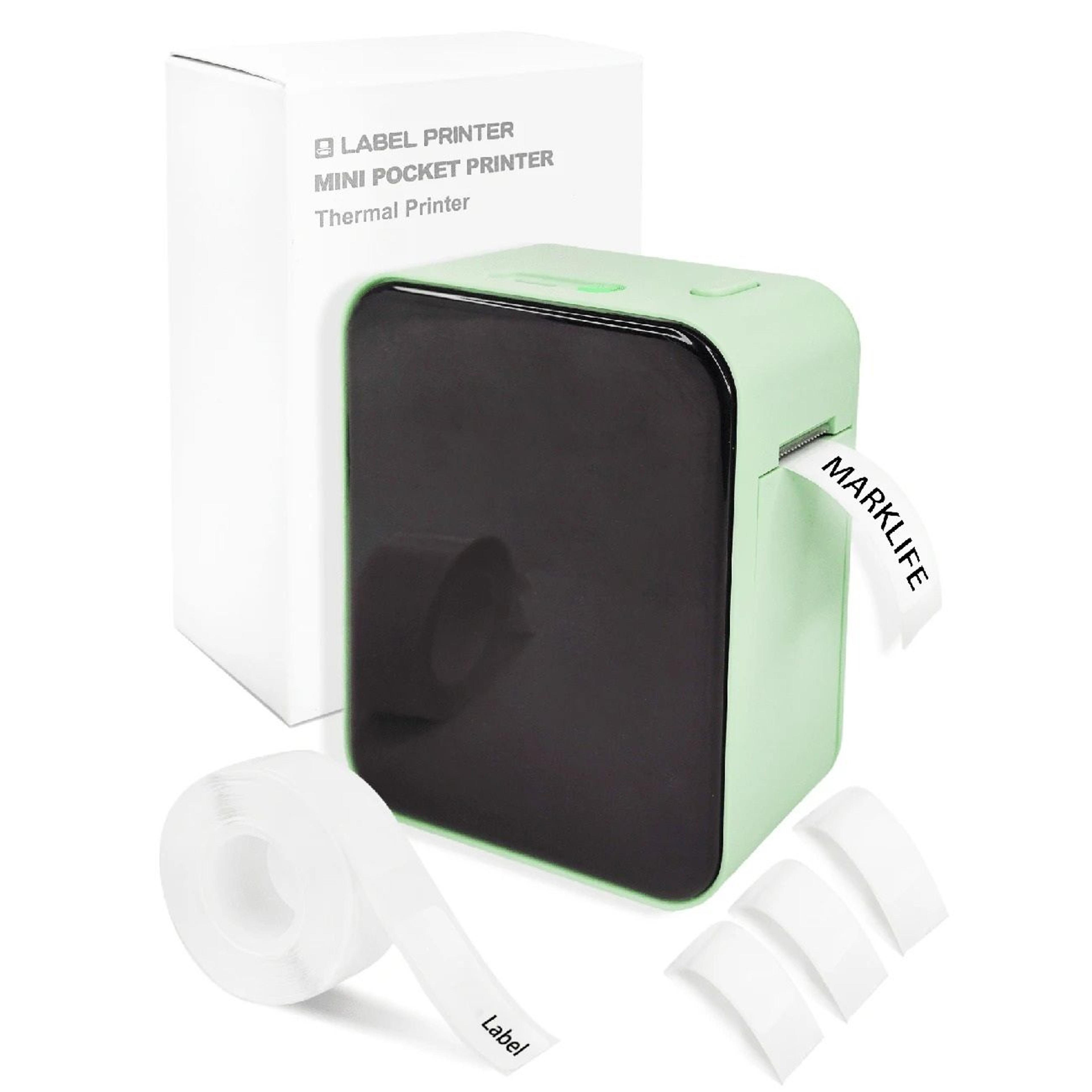 Mini Wireless Bluetooth Thermal Label Printer  Cable Tag Series 5