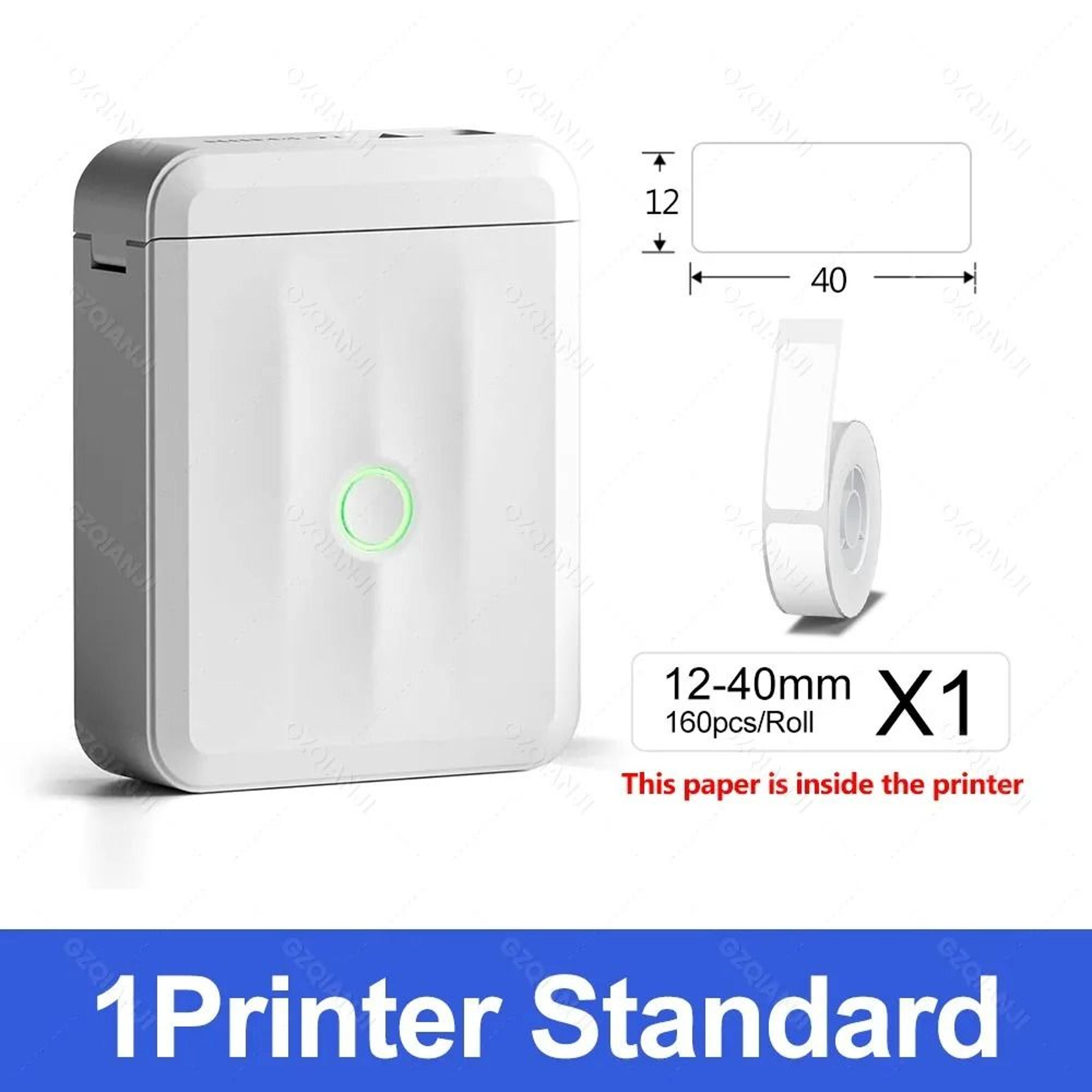 Portable Handheld Bluetooth Thermal Label Maker 5