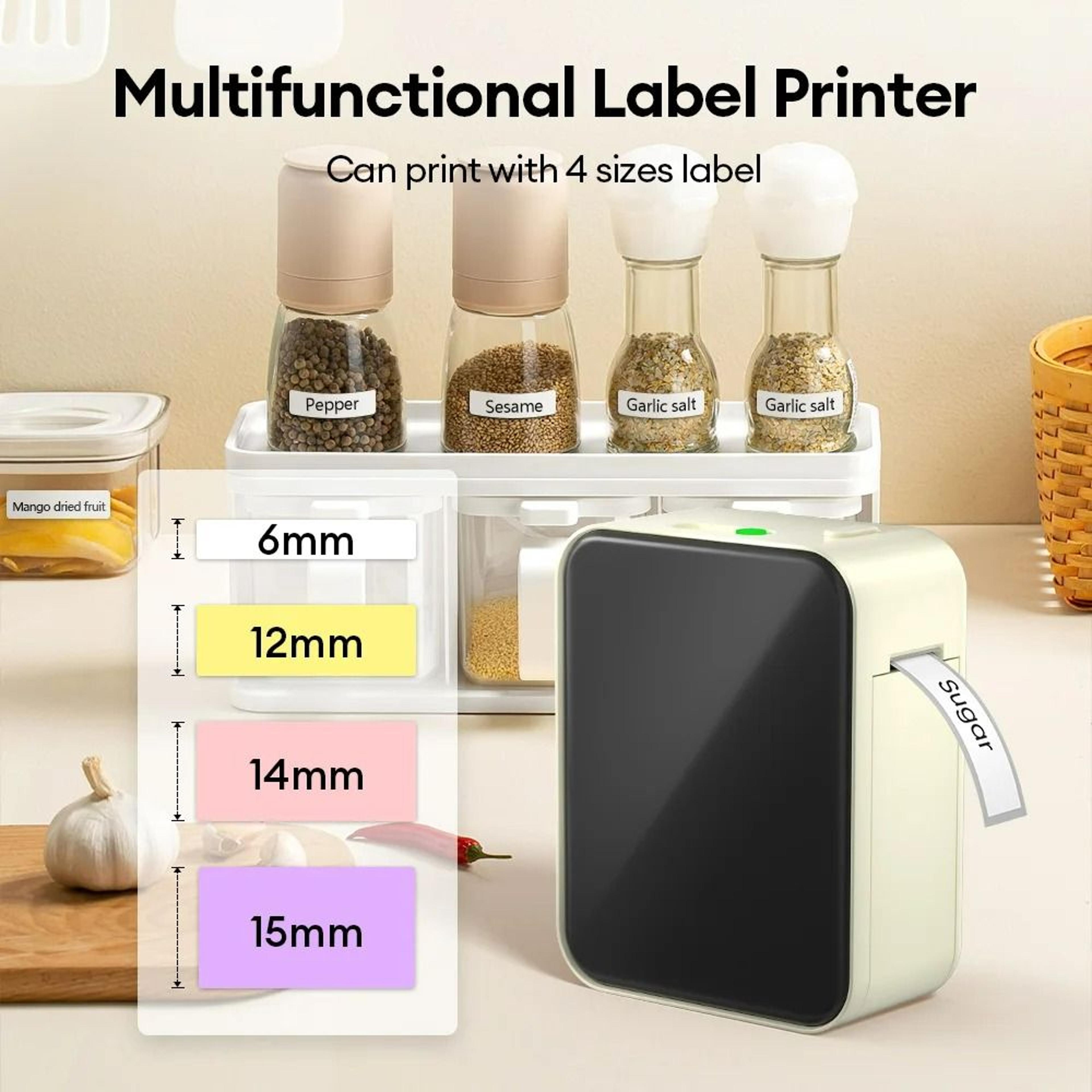 Mini Handheld Bluetooth Wireless Thermal Label Printer 8