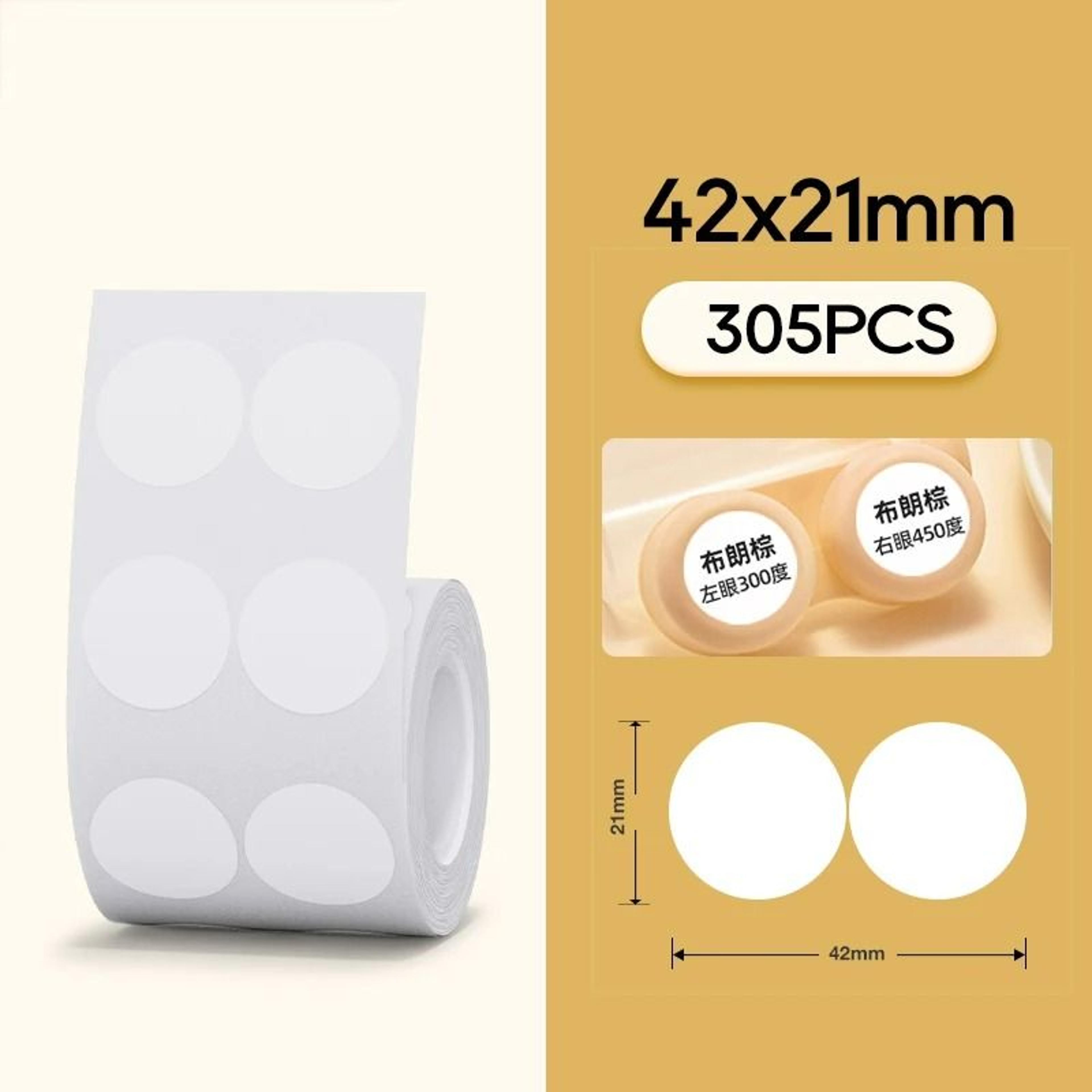 SelfAdhesive Thermal Label Paper Rolls For Mini Printers 6
