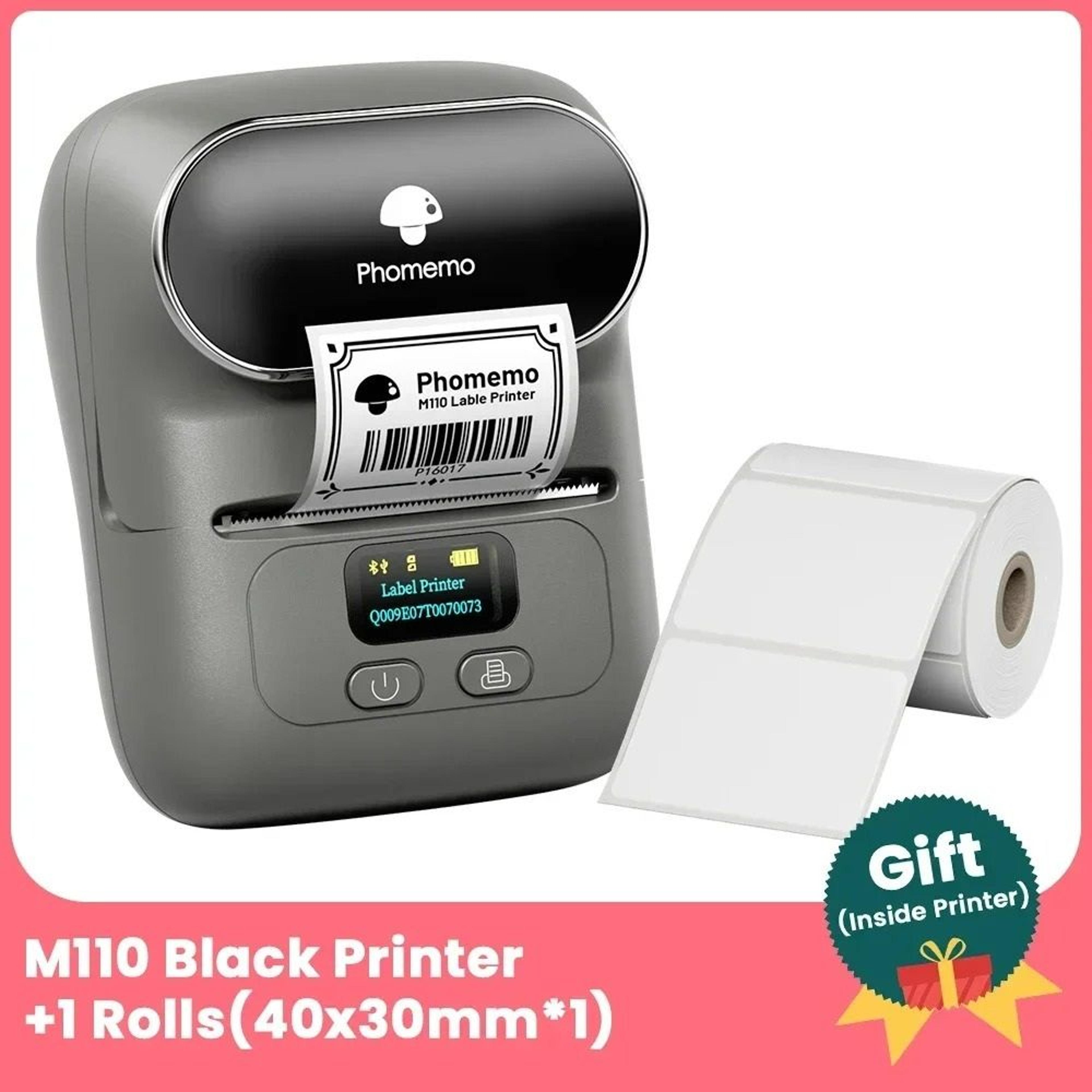 Mini Bluetooth Thermal Label Maker For Barcodes And Cables 6