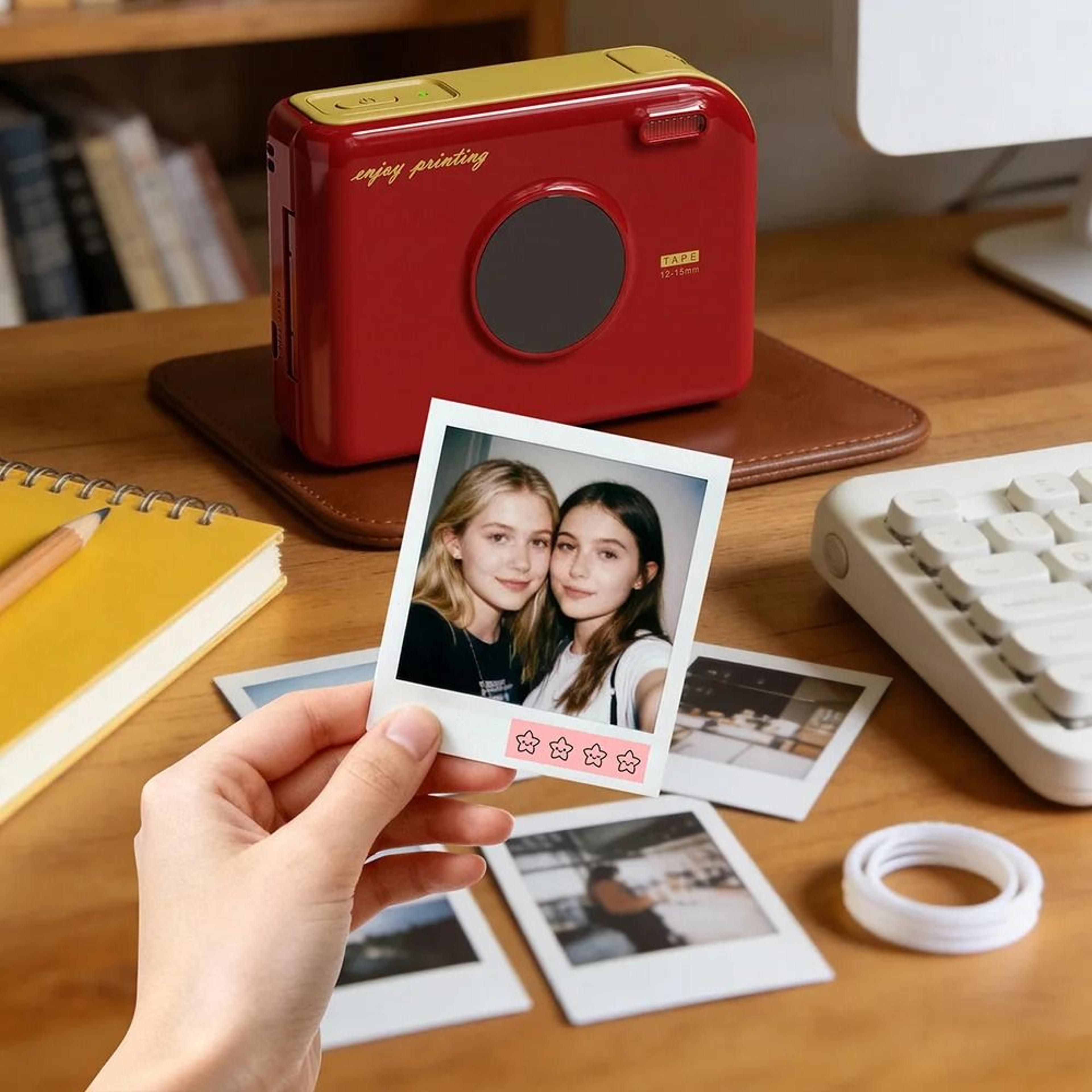 Mini Portable Bluetooth Thermal Printer For Gift Tags And Photos 4