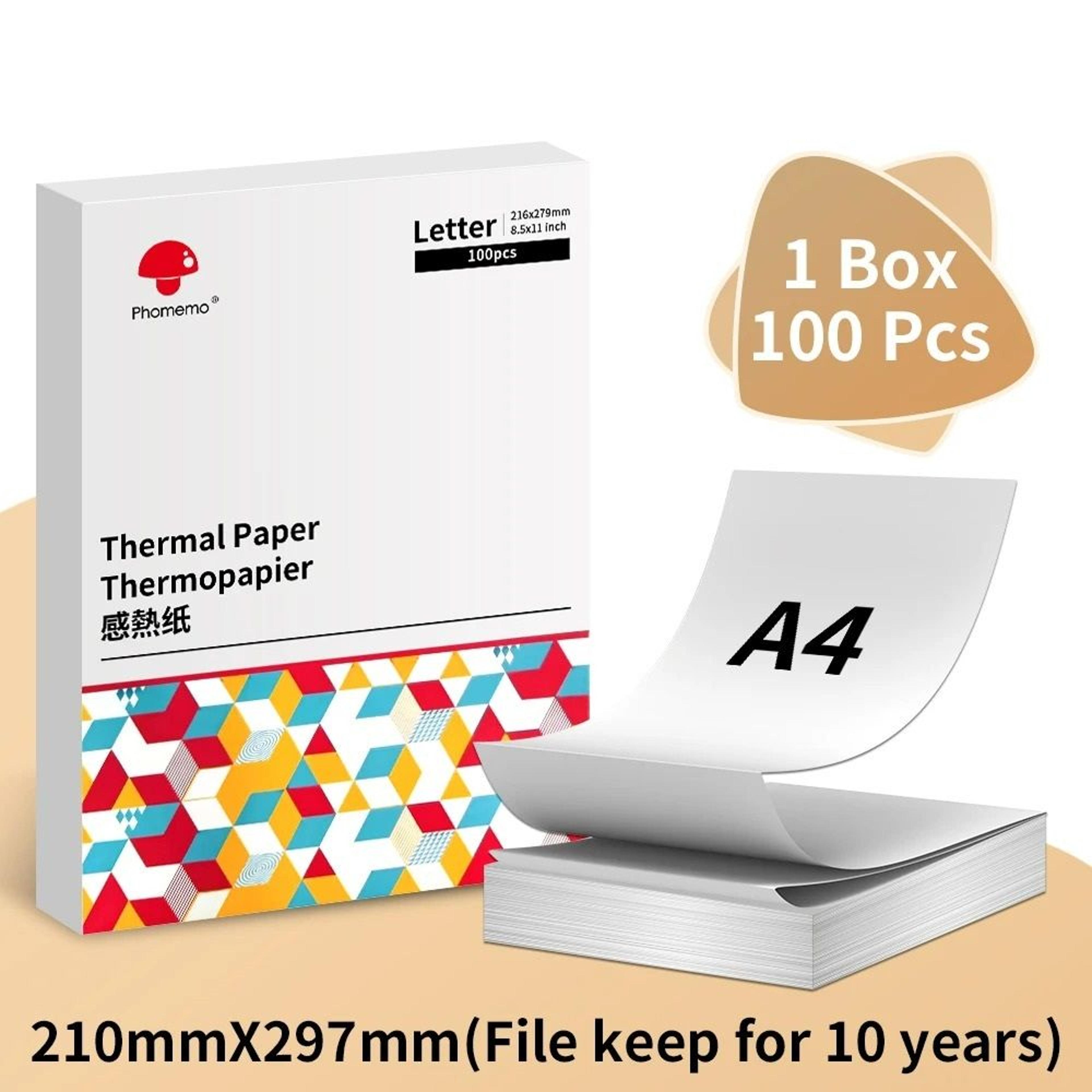 Elite QuickDrying A4 And Letter Thermal Paper Rolls And Folded Sheets 1