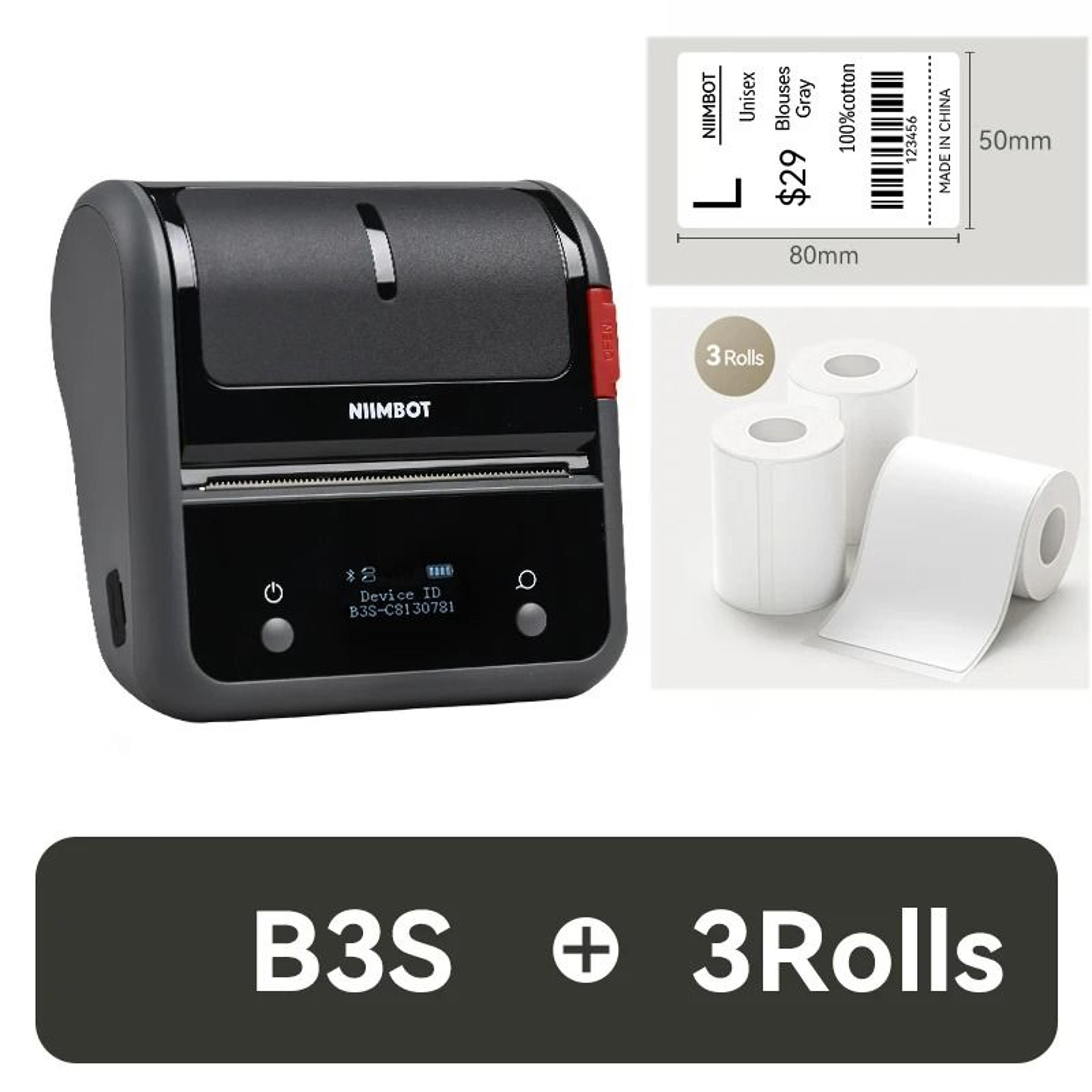 Portable Commercial Thermal Barcode Label Printer 9