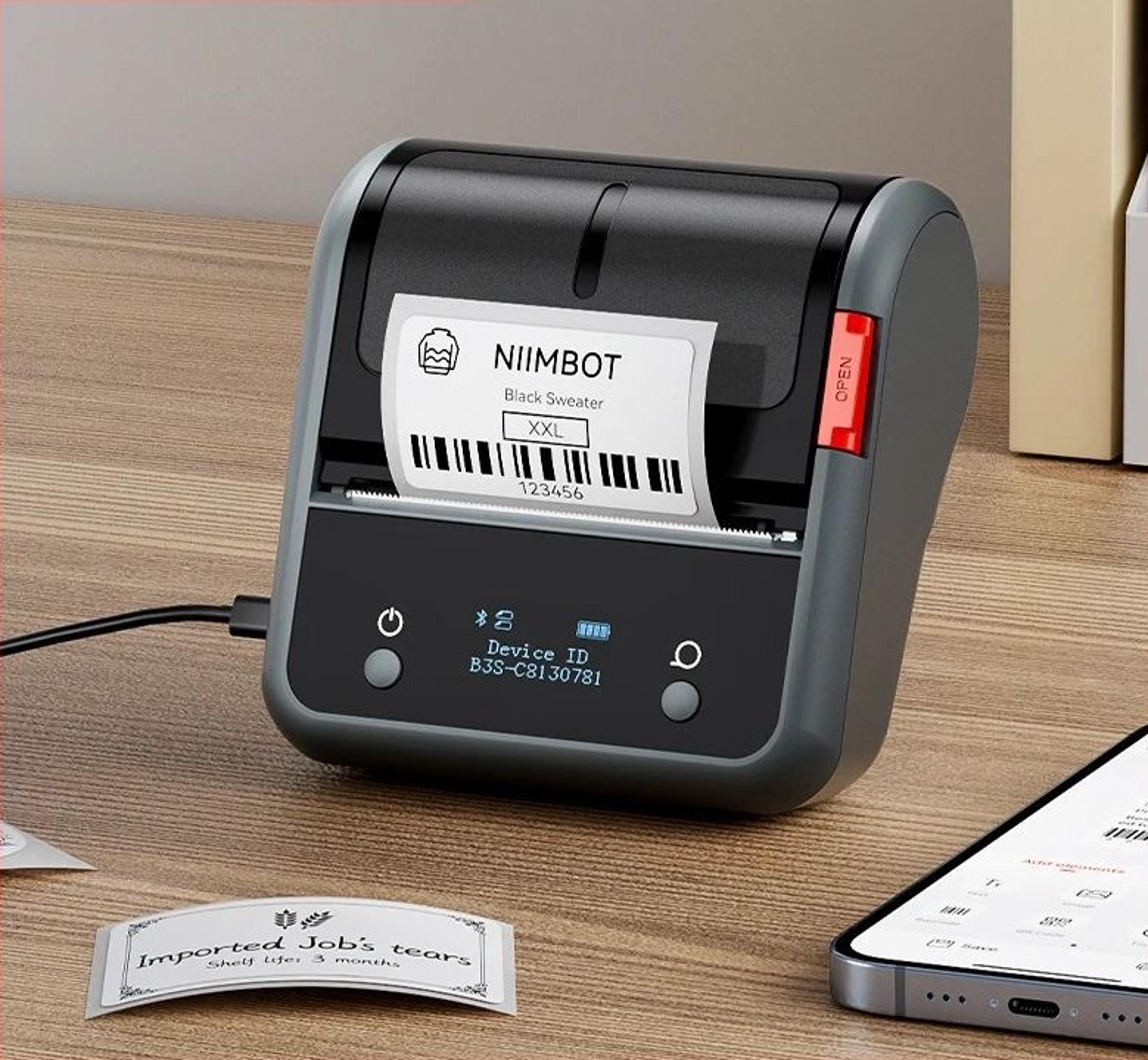 portable commercial thermal barcode label printer