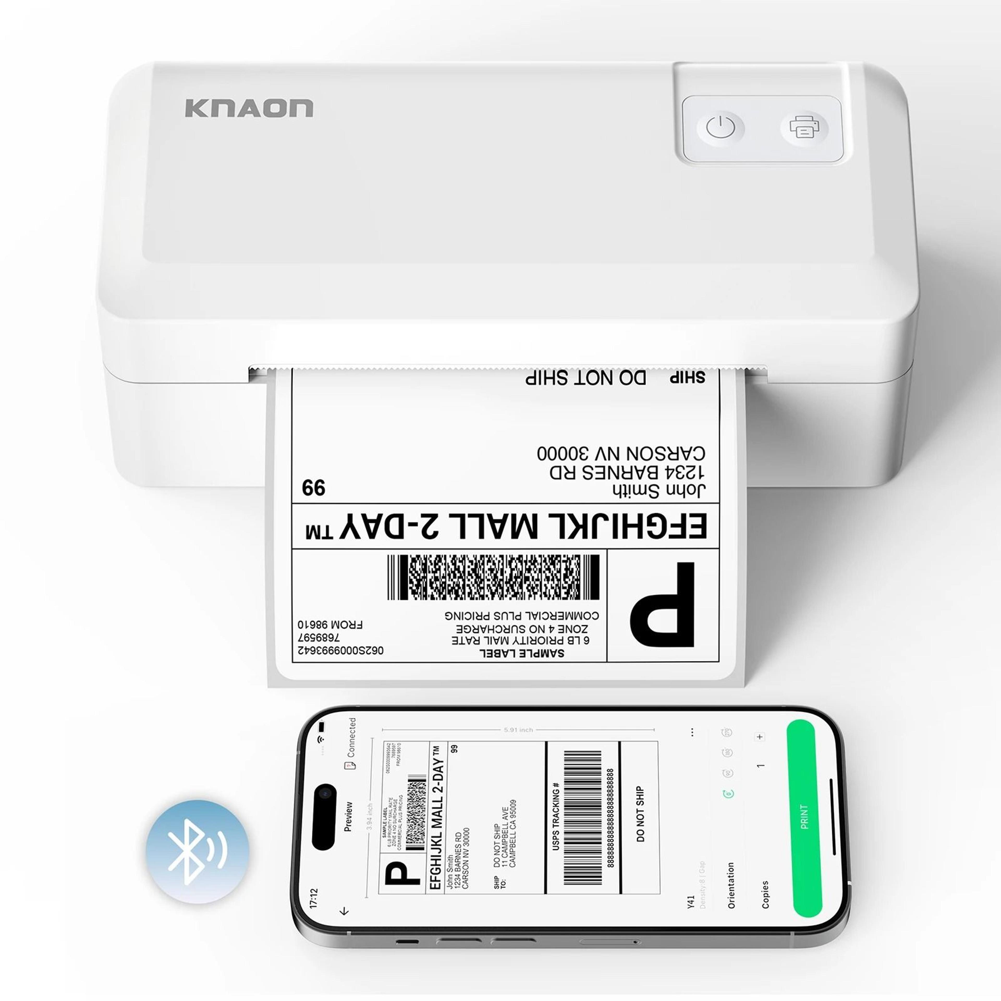 Elite Wireless 4x6 Bluetooth Thermal Shipping Label Printer 1