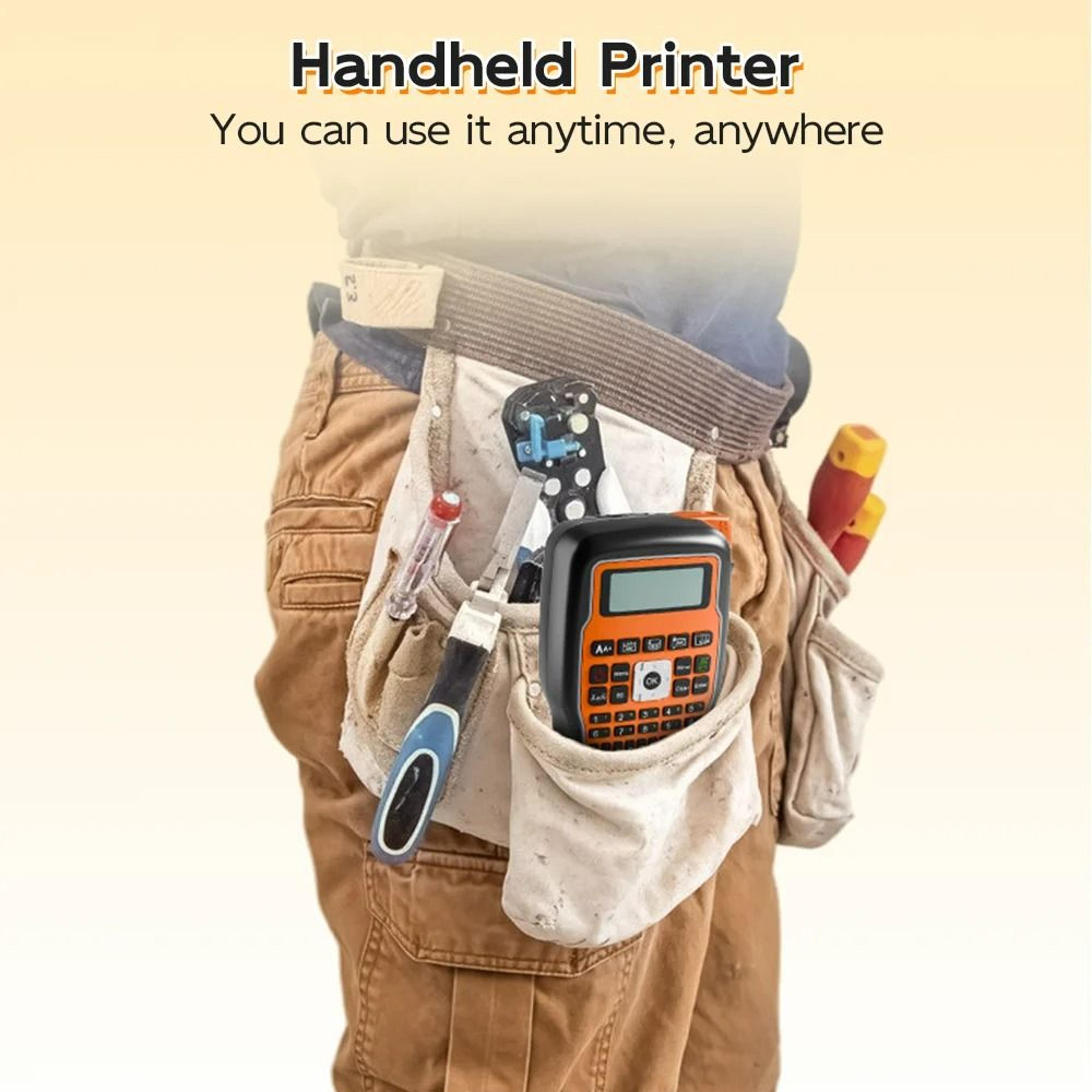 Elite Handheld Industrial Thermal Transfer Label Printer 5
