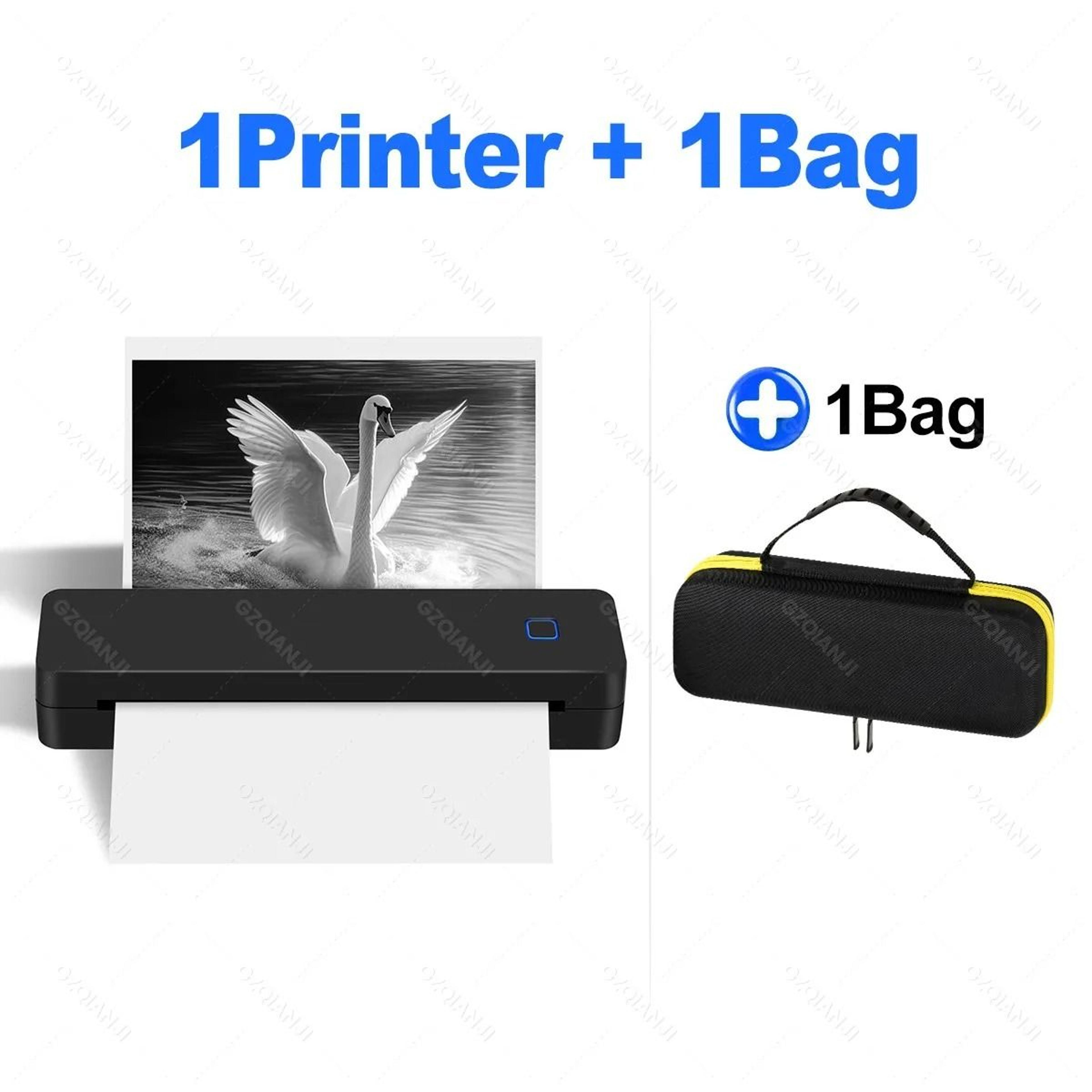 Portable A4 Bluetooth Thermal Document Printer 12