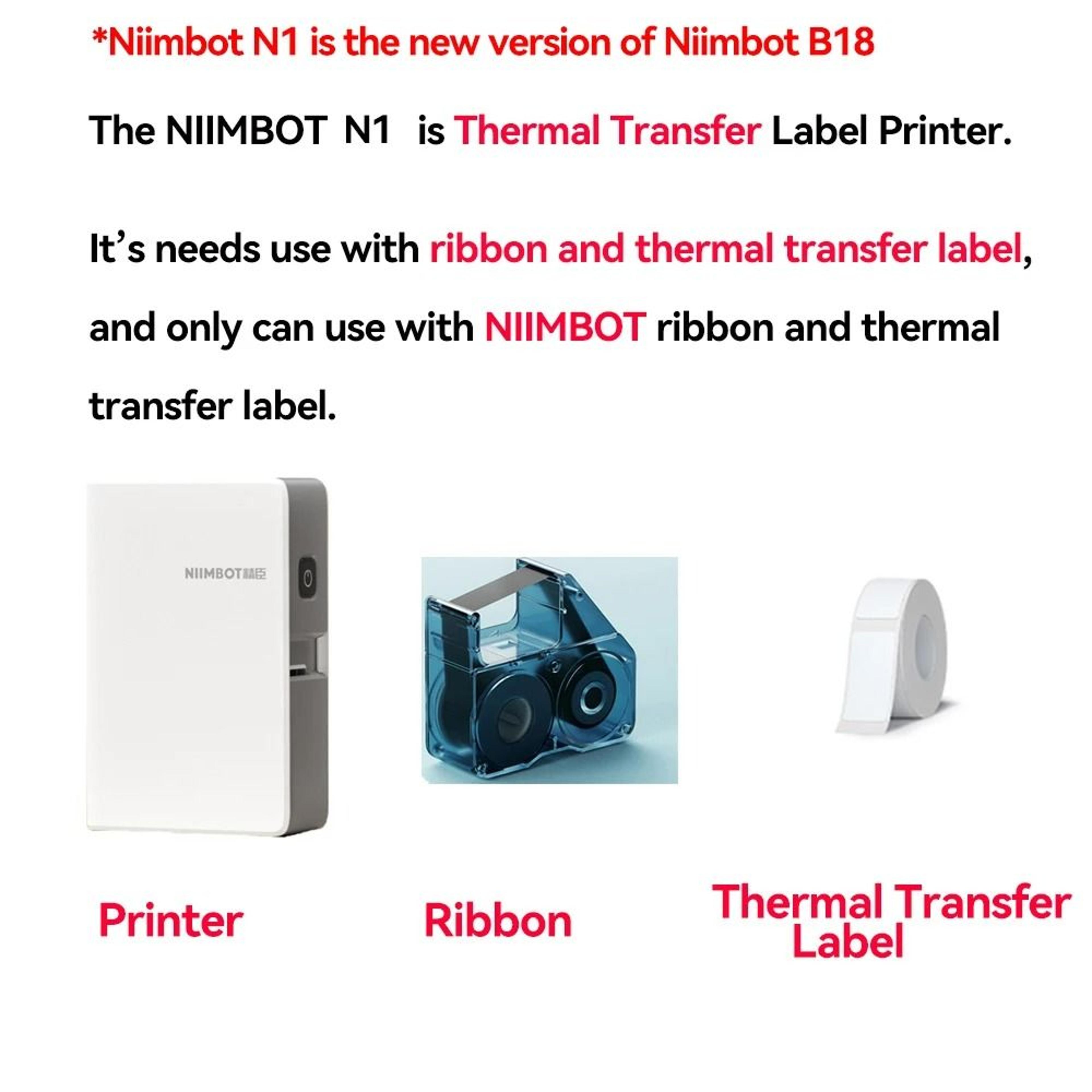 Wireless Thermal Transfer Label Printer For Cable  Wire Management 4