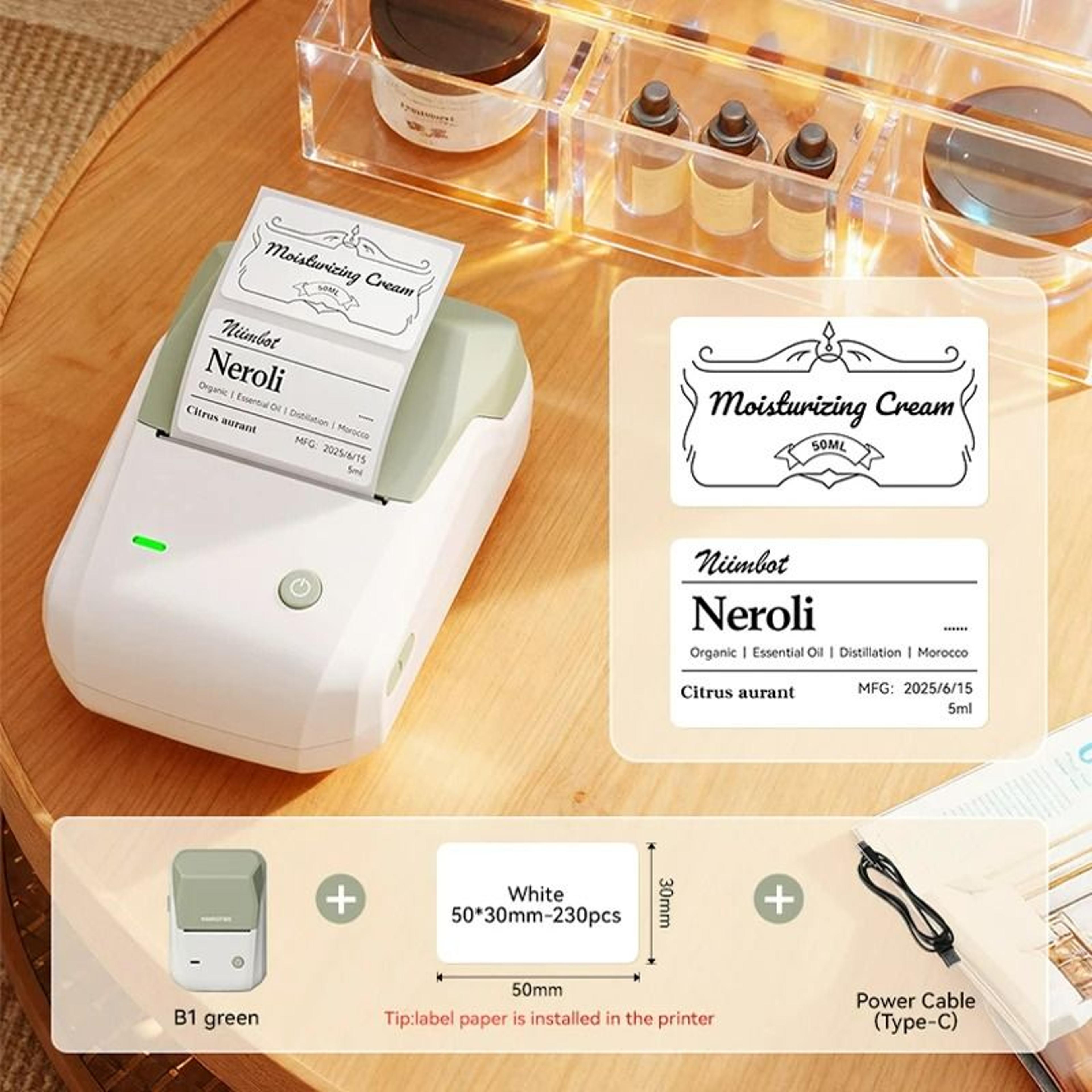 Wireless Bluetooth Thermal Label Printer 10