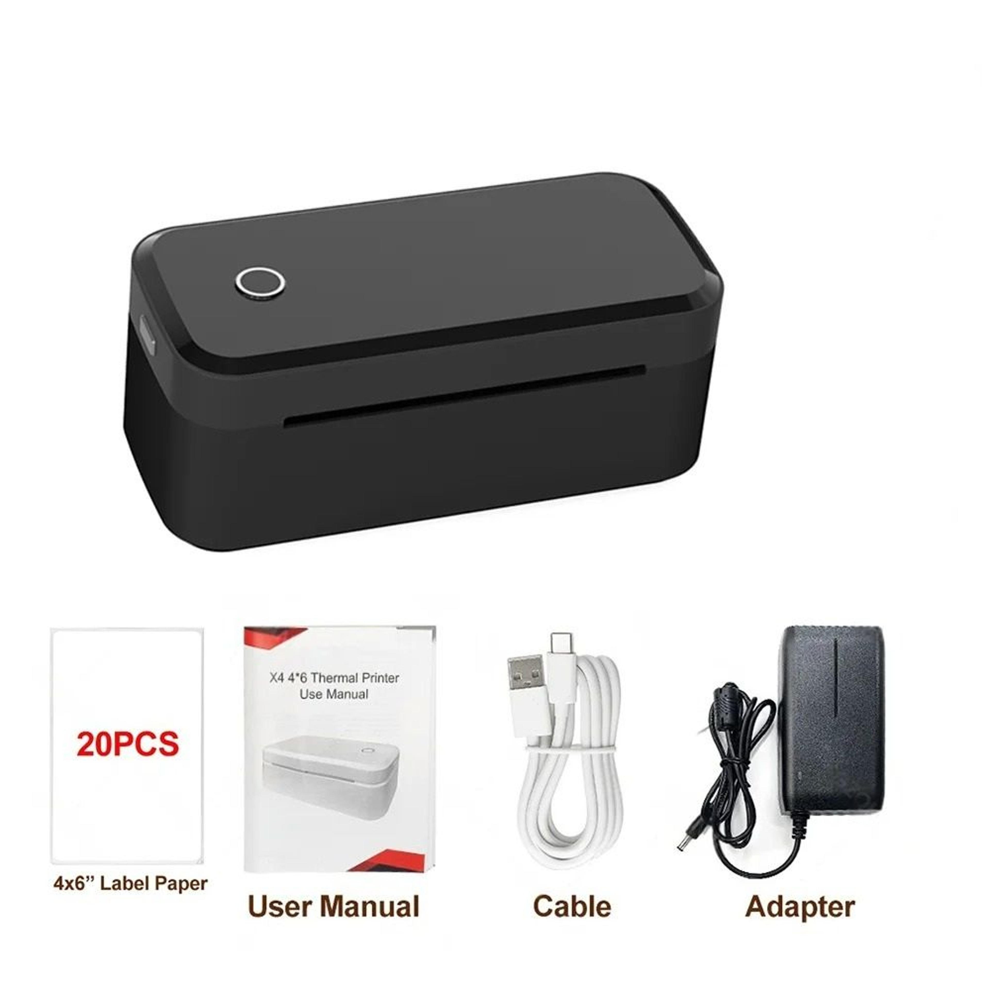 Wireless Bluetooth 4x6 Shipping Thermal Label Printer 6