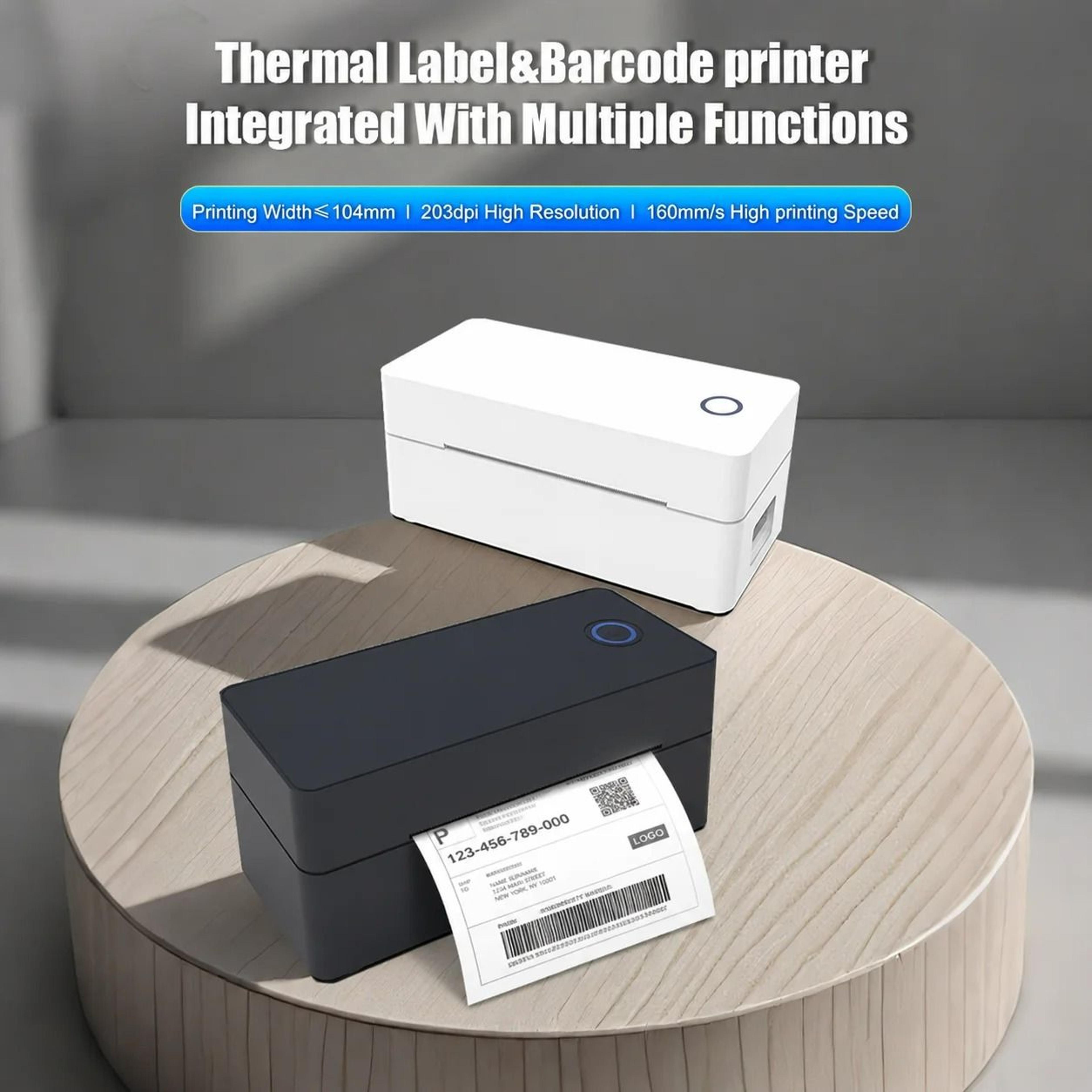 Professional Wireless Bluetooth 4x6 Shipping Thermal Label Printer 4