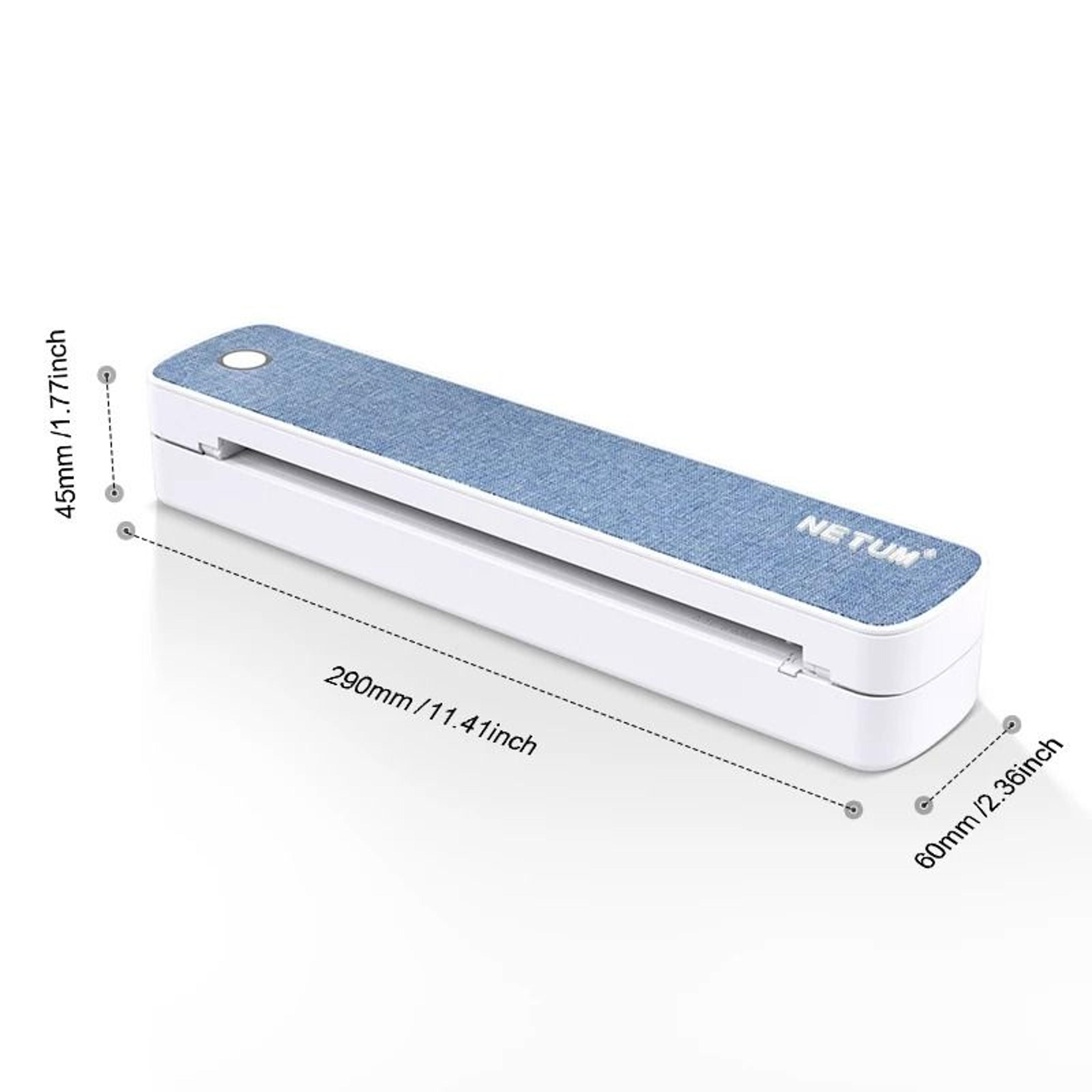 Portable Thermal A4 Document 203 DPI Printer 5