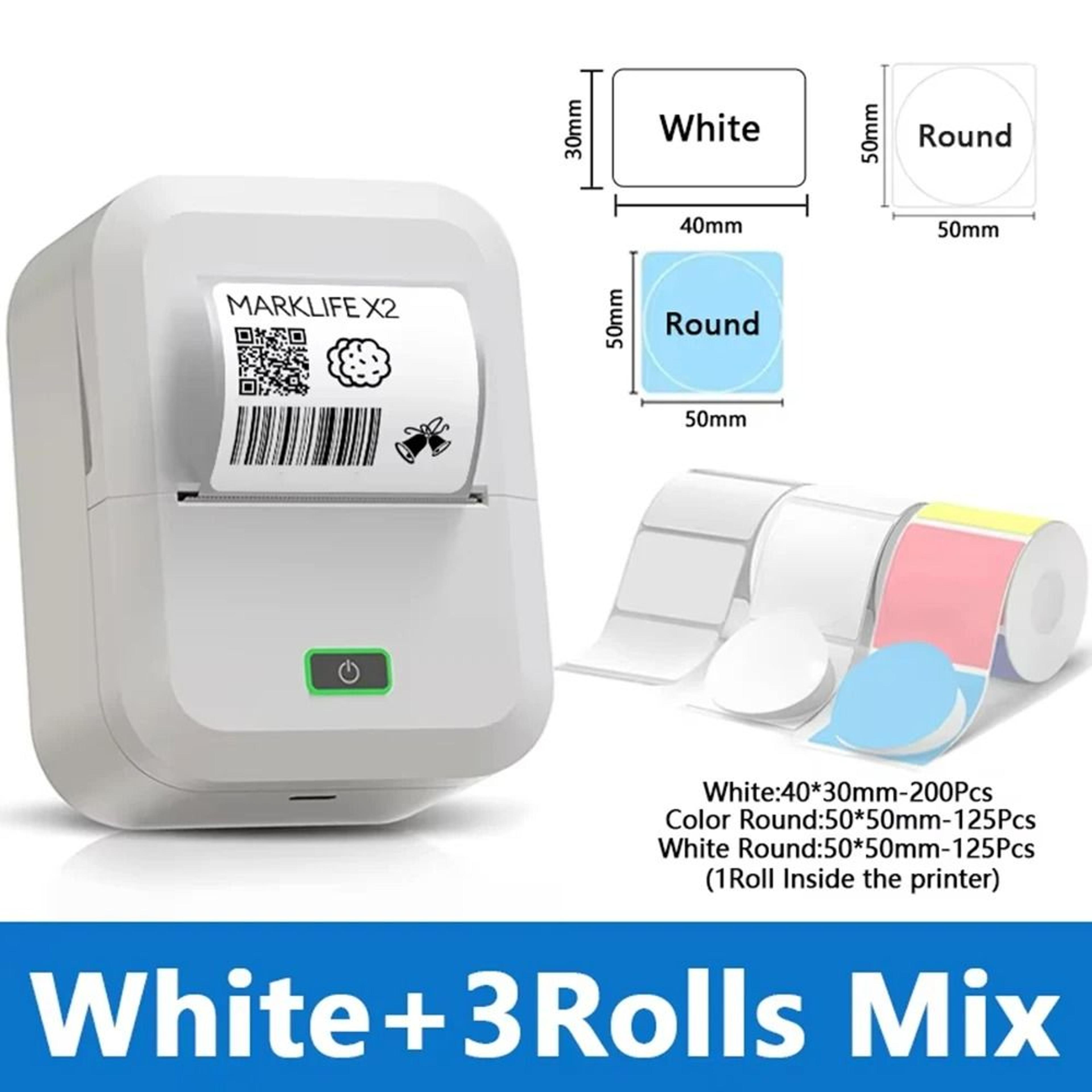 Compact Wireless Thermal Label  Sticker Printer 11