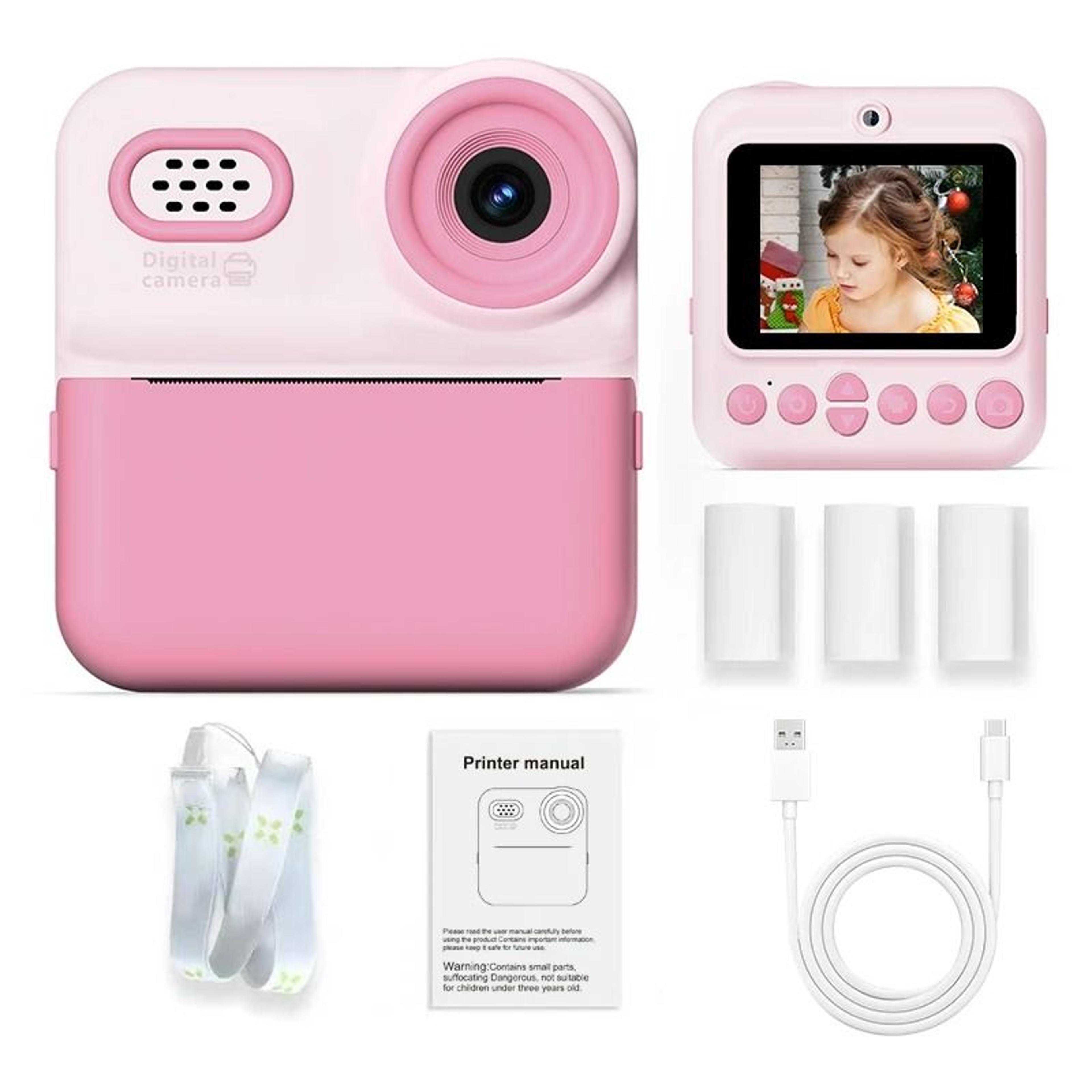 Children Instant Print 1080P Digital Camera 6