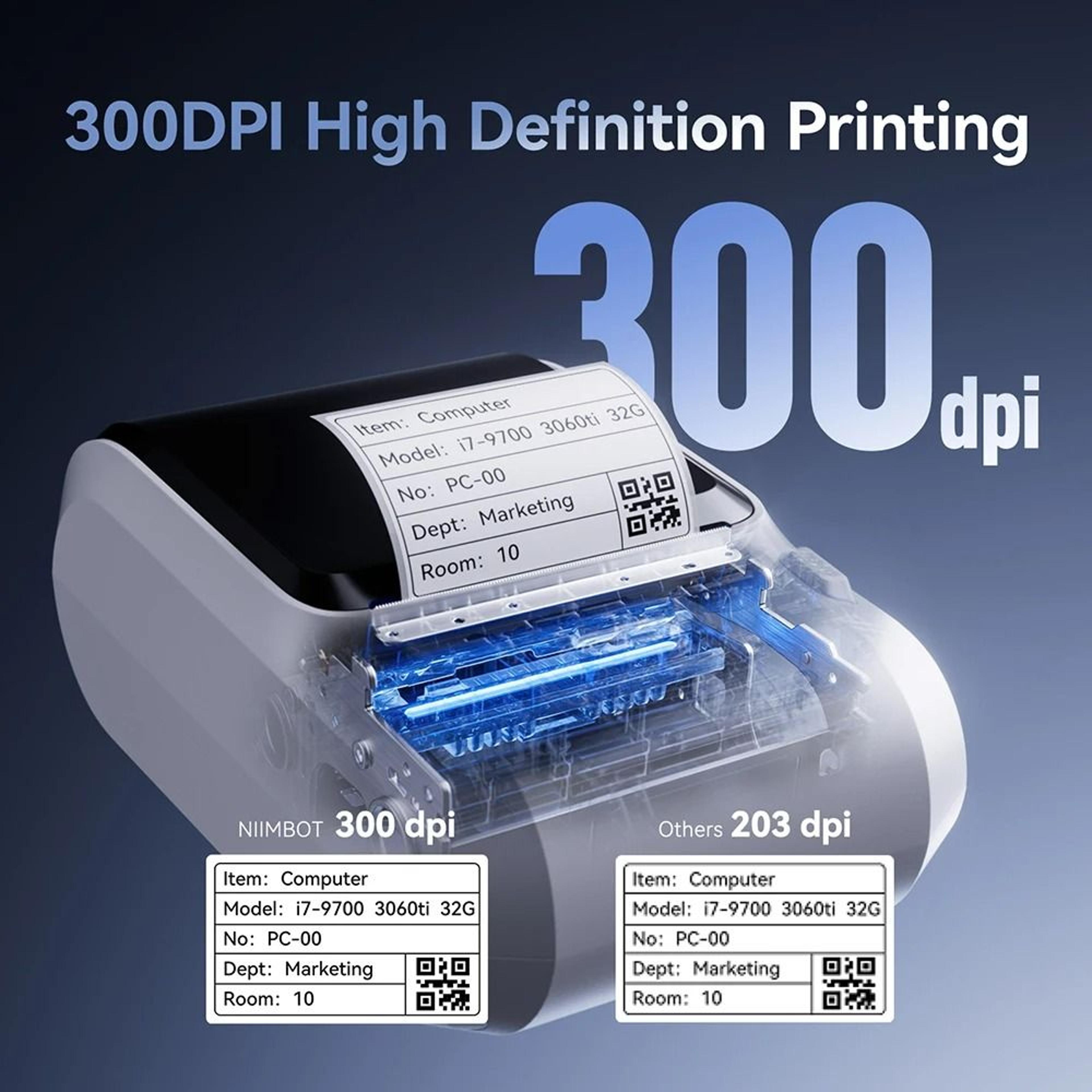 Thermal Transfer Jewelry  Retail Label Printer 3