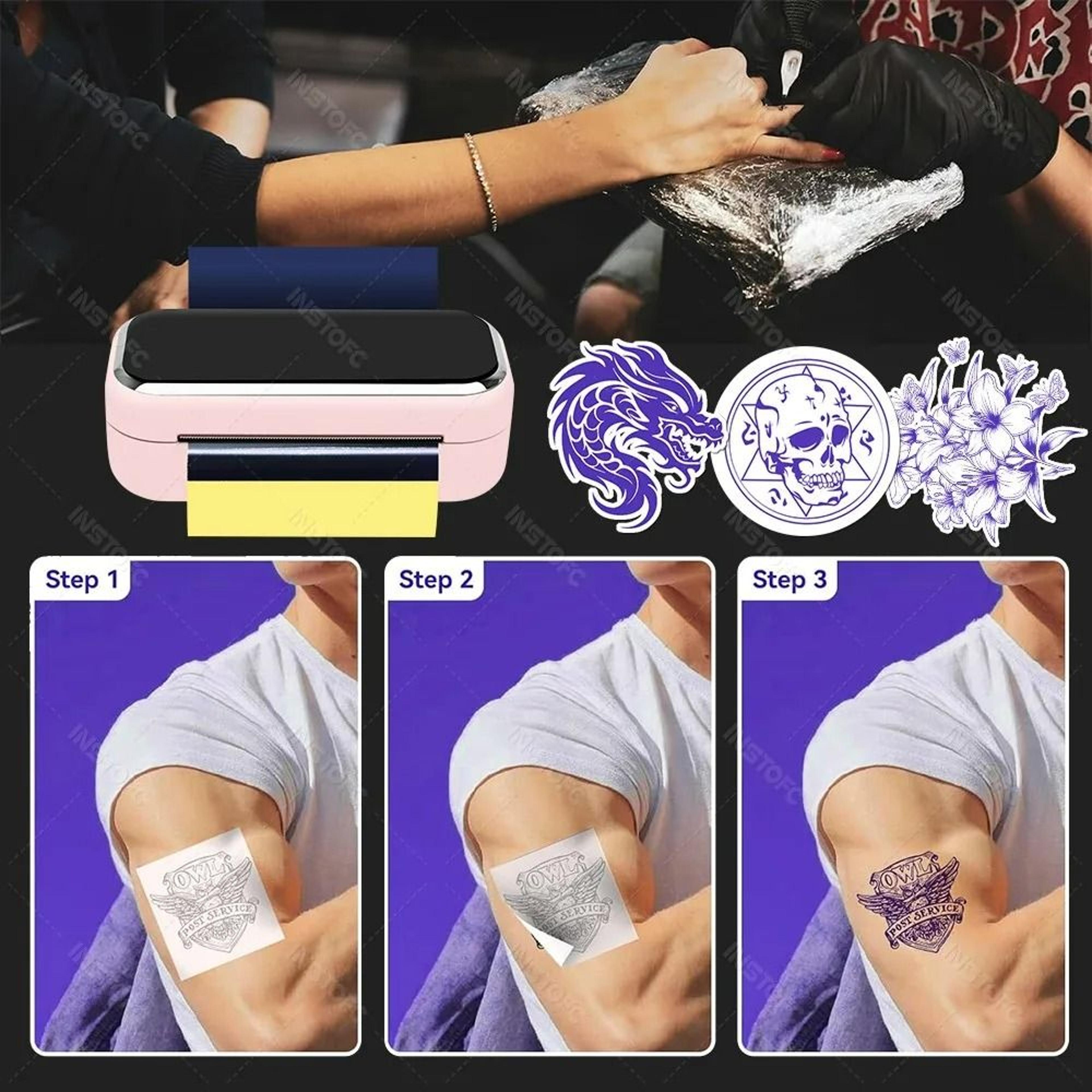 Mini Pocket Thermal Tattoo Stencil Printer 2