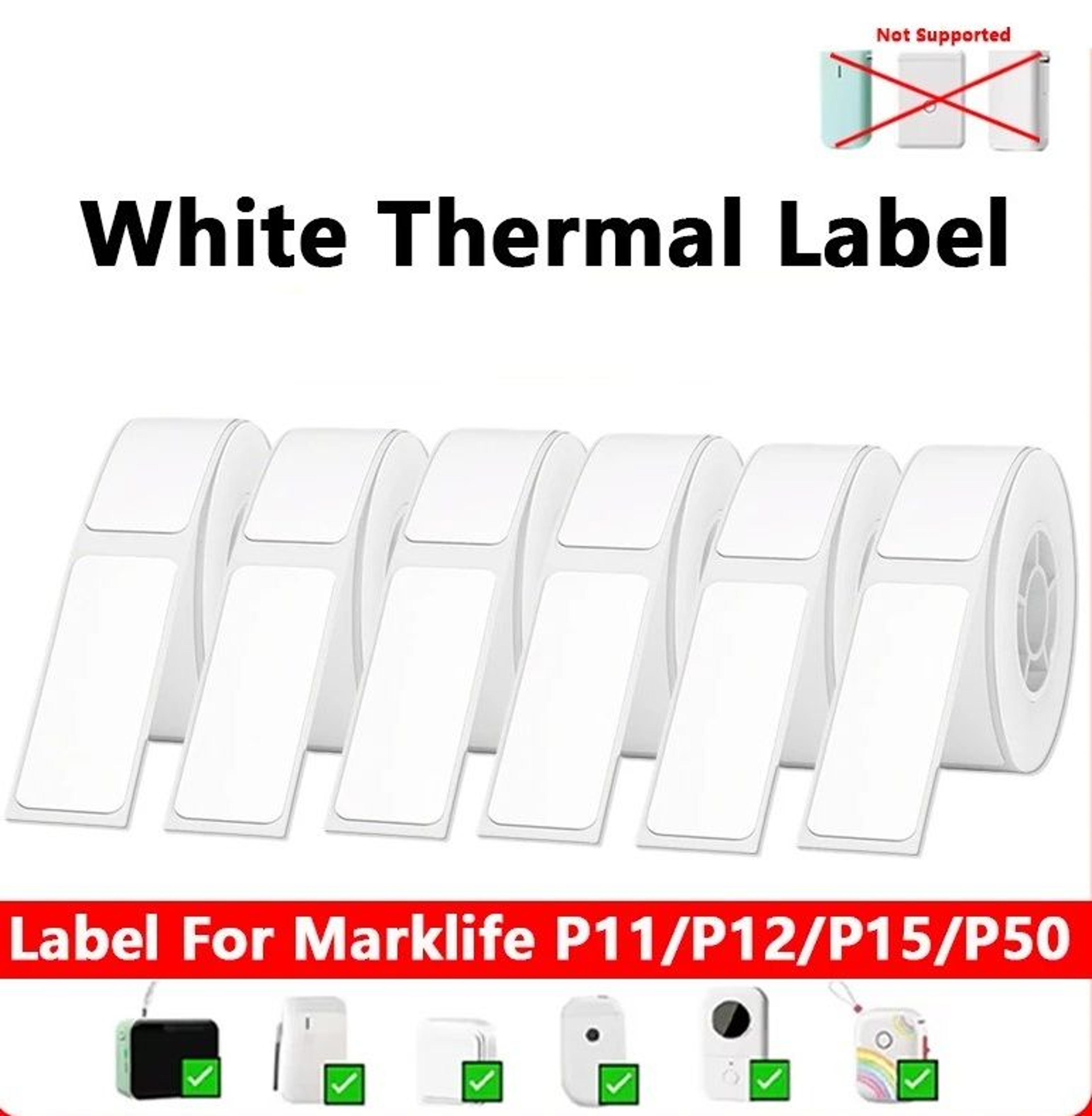 thermal label multipurpose sticker rolls