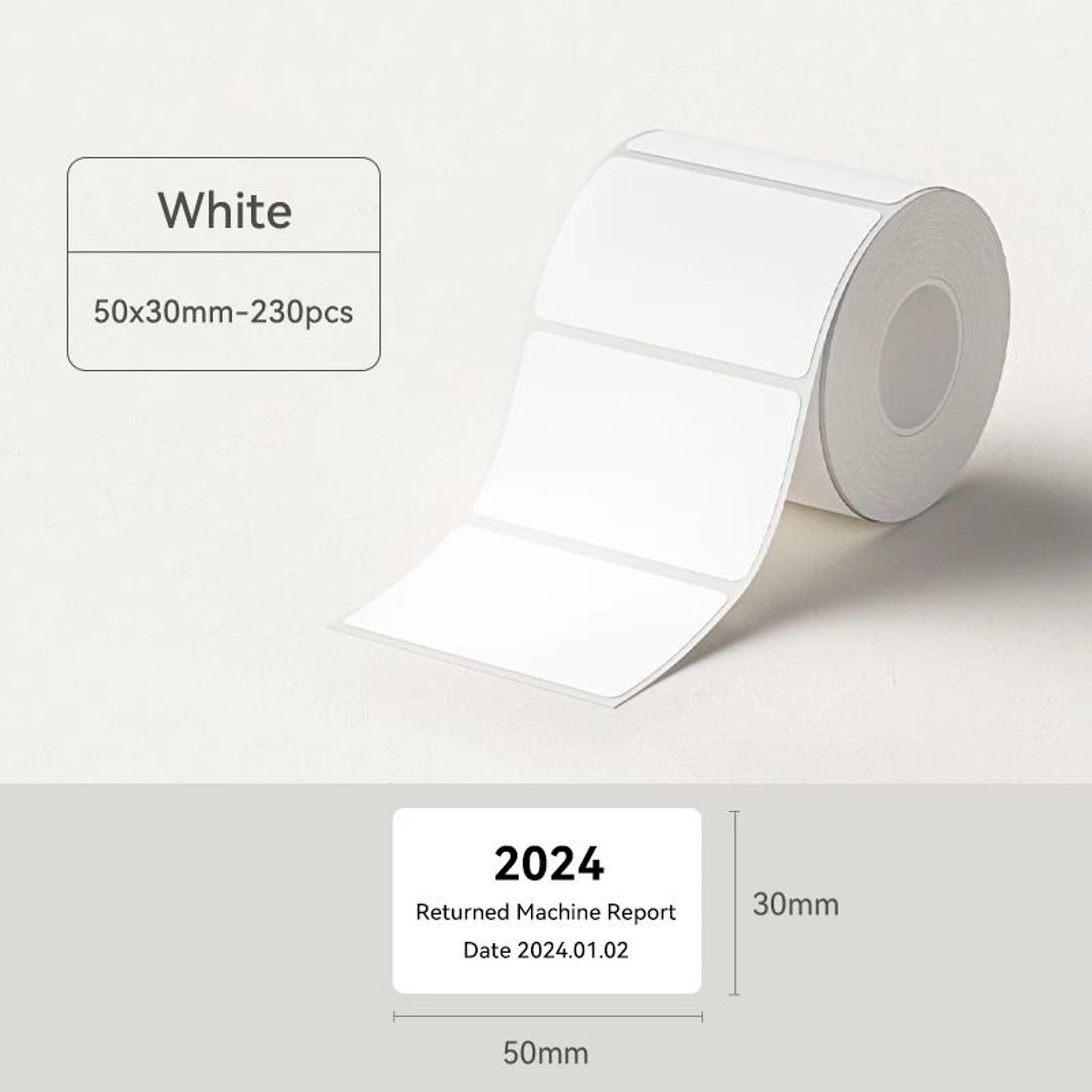 Multipurpose Thermal Label Sticker Rolls ResidueFree Peel 4