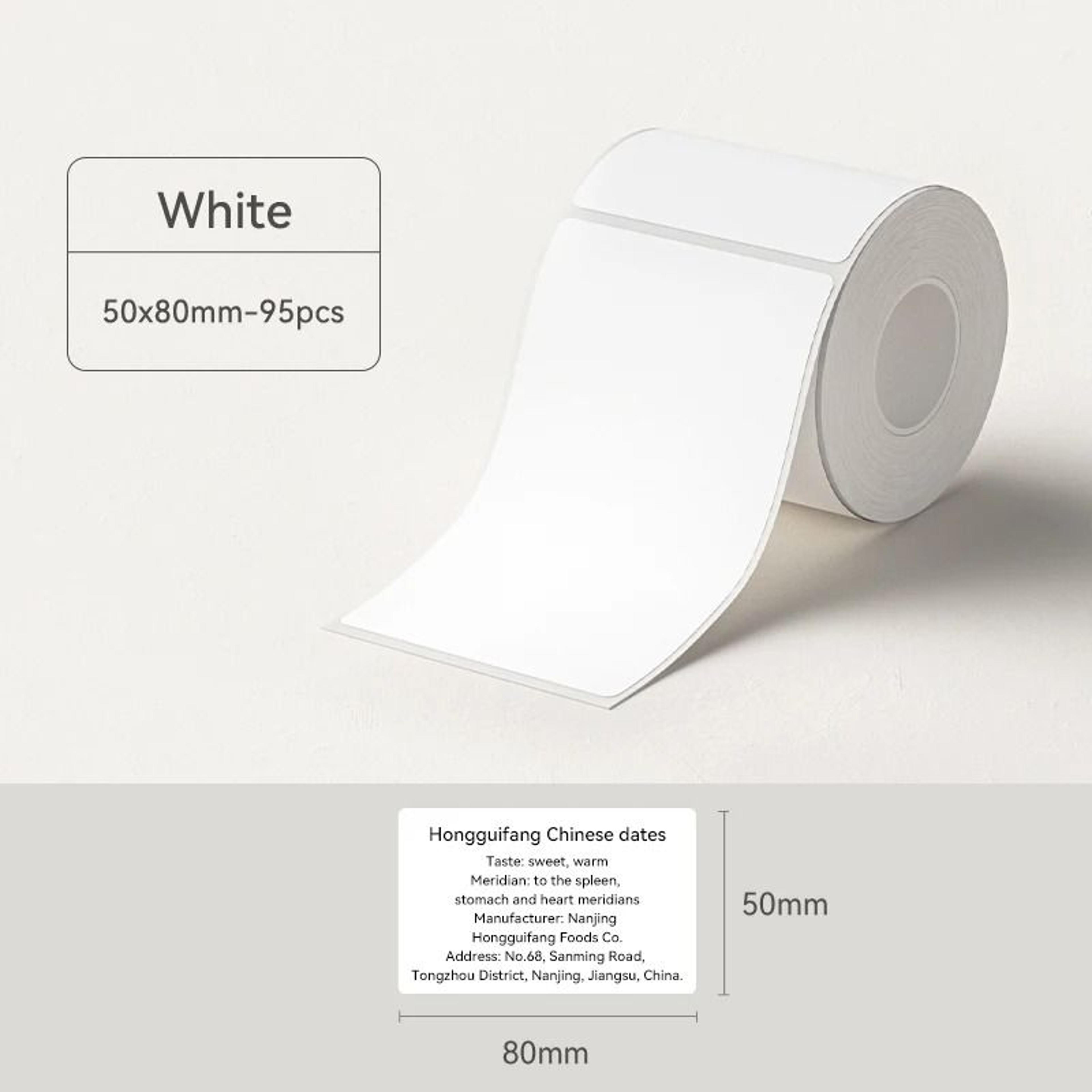 Multipurpose Thermal Label Sticker Rolls ResidueFree Peel 10