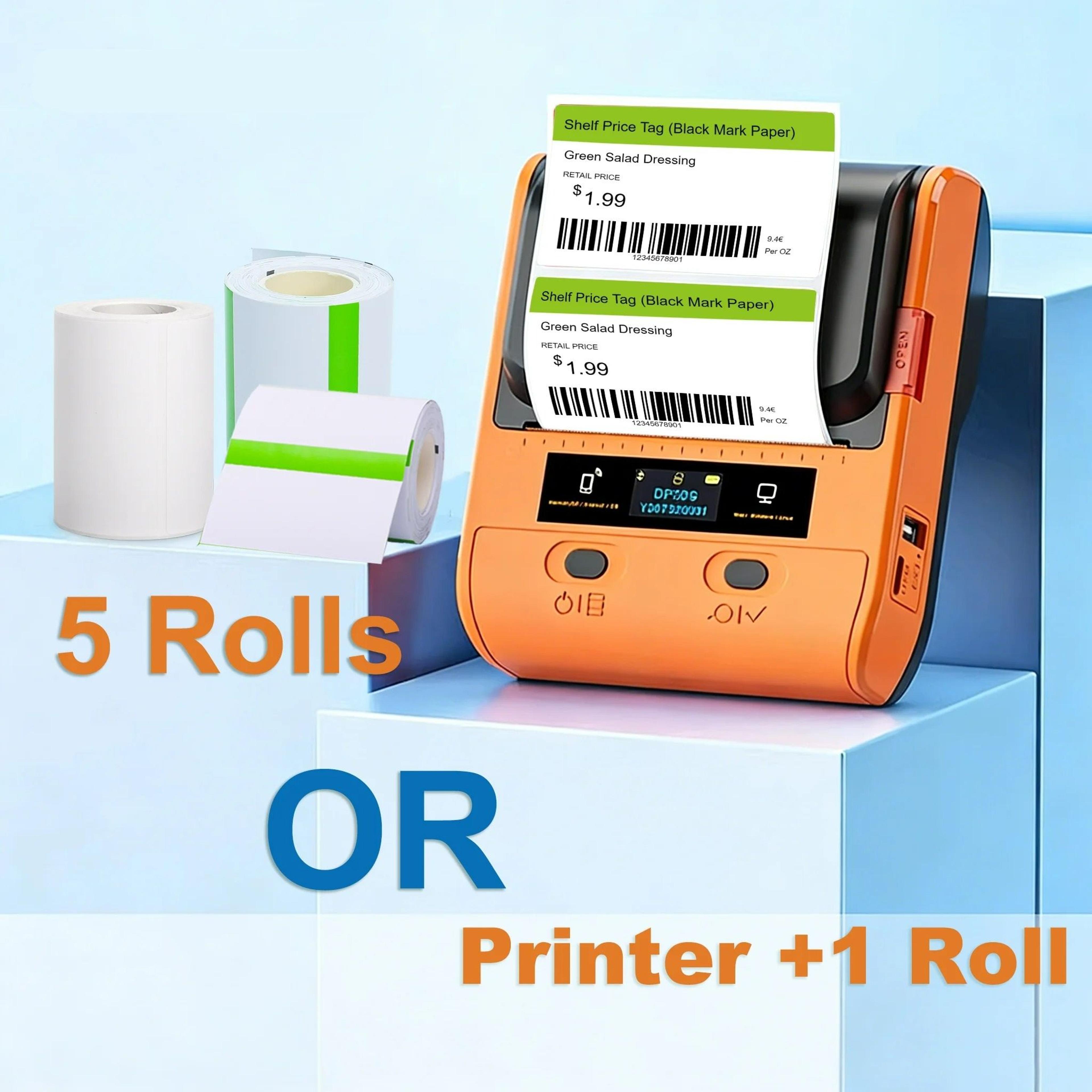 multifunctional wireless 3-inch thermal label printer