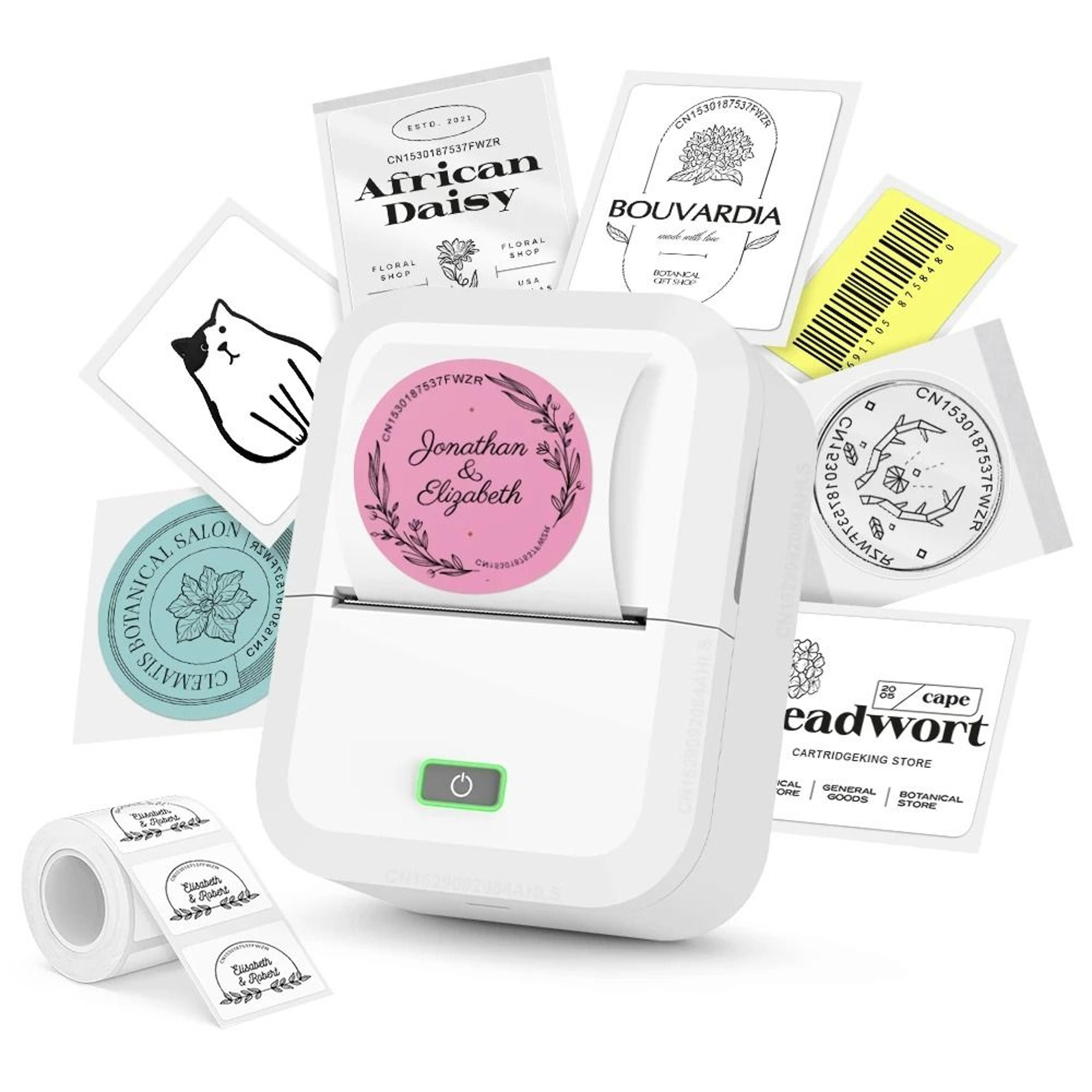 elite portable mini wireless thermal label printer